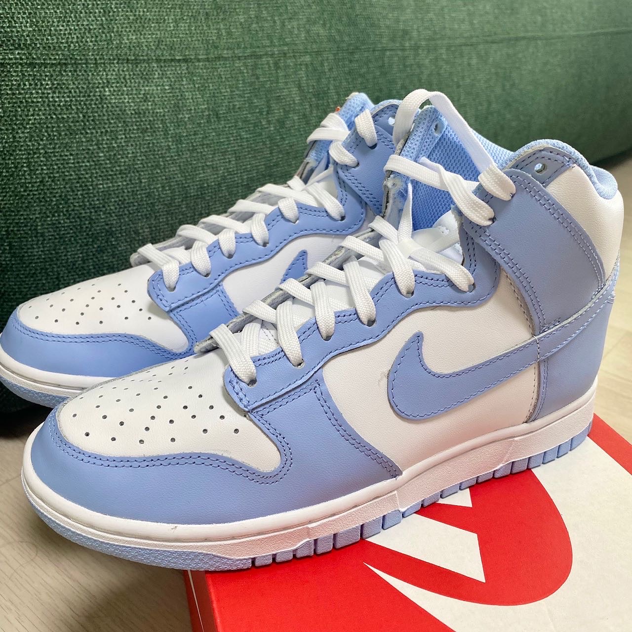 (W) Nike Dunk High Aluminum 착용 스타일