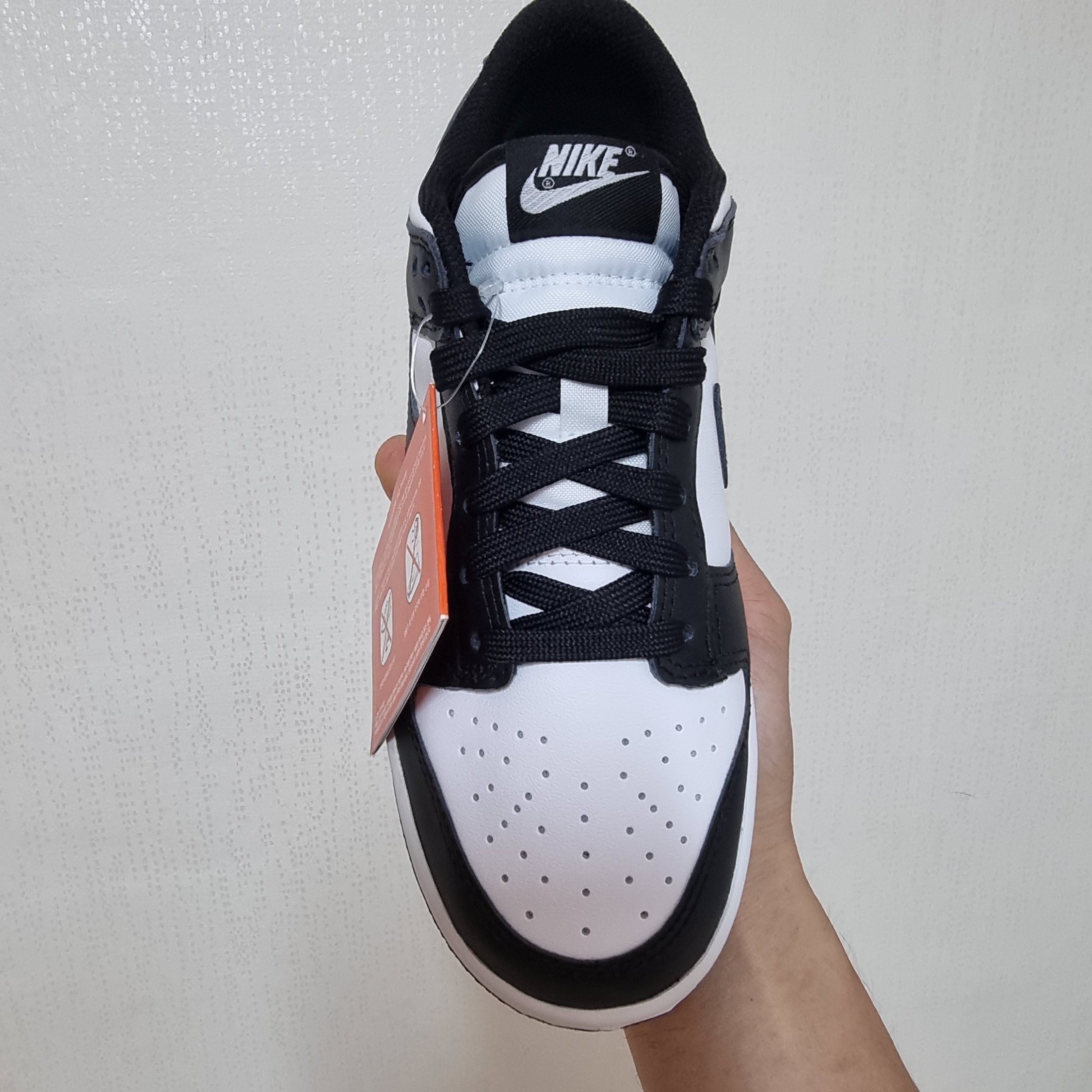 (W) Nike Dunk Low Black 착용 스타일 - 3