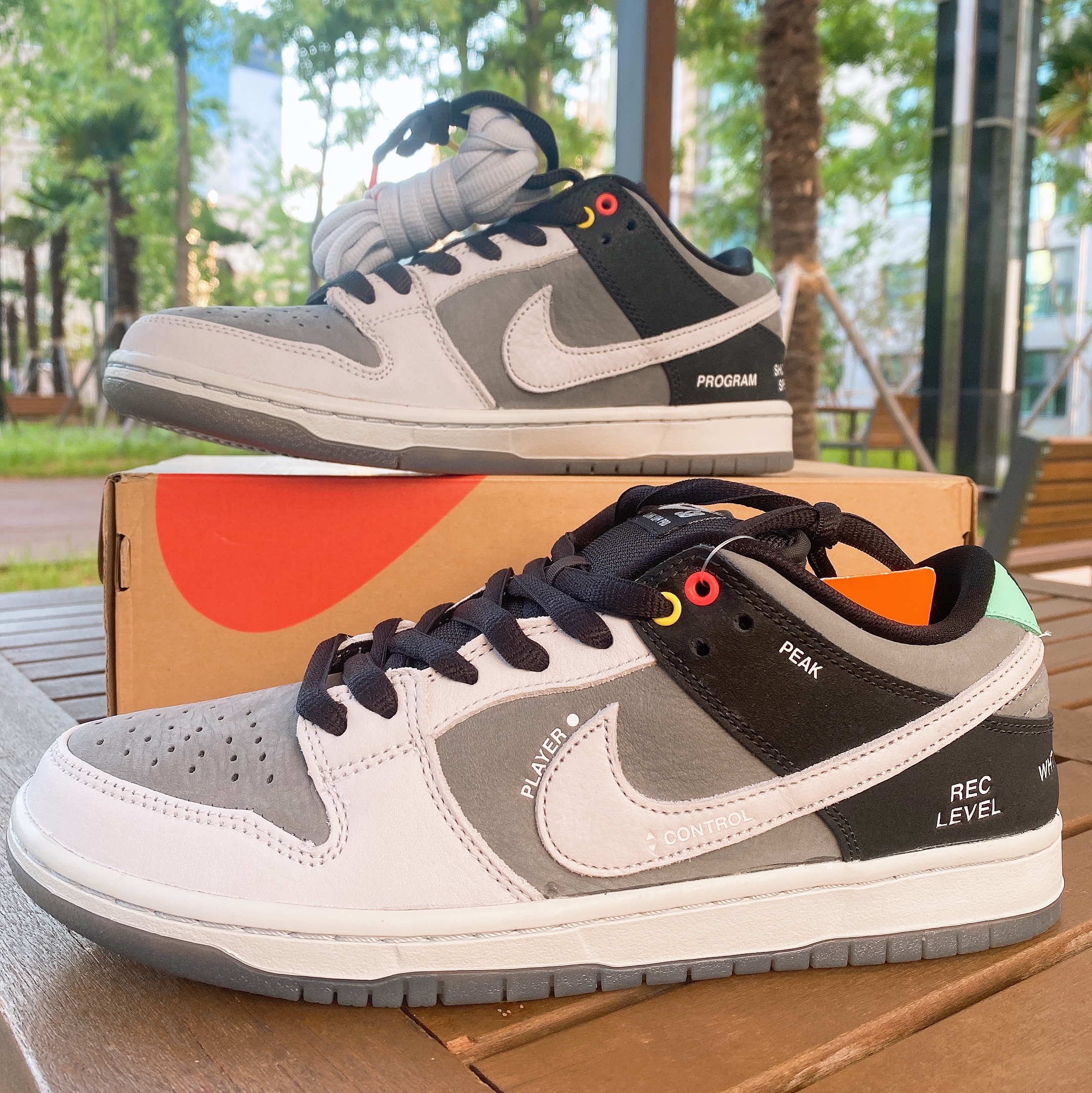 Nike SB Dunk Low Pro Camcorder 착용 스타일 - 2