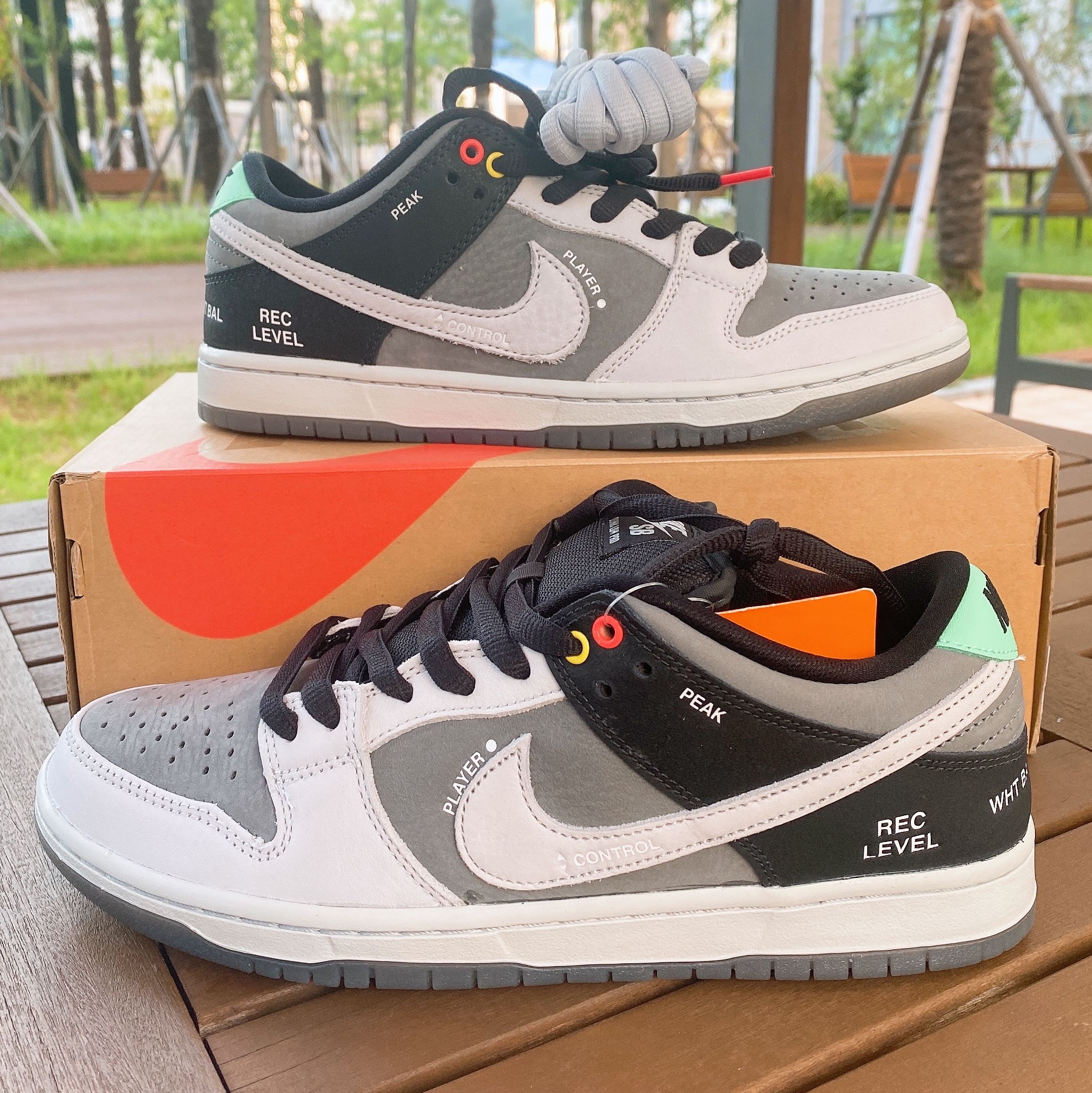 Nike SB Dunk Low Pro Camcorder 착용 스타일 - 1