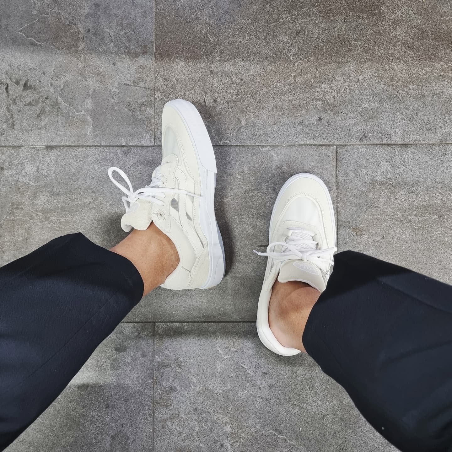Vans x Dime Wayvee Egret 착용 스타일 - 1