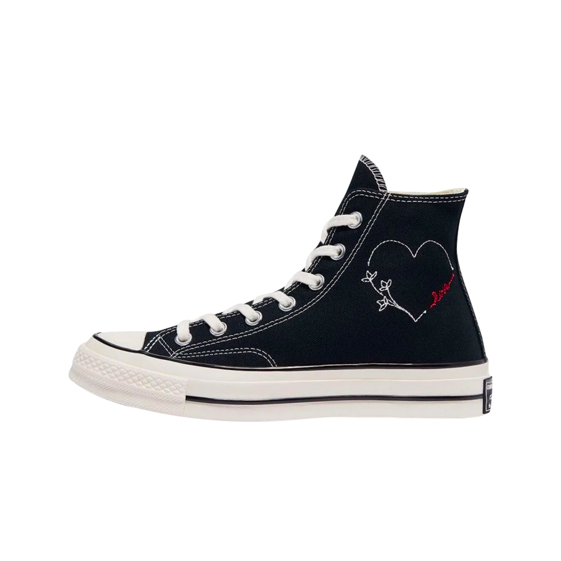 컨버스 척 70 하이 밸런타인데이 블랙(Converse Chuck 70 High Valentine Day Black) - 2