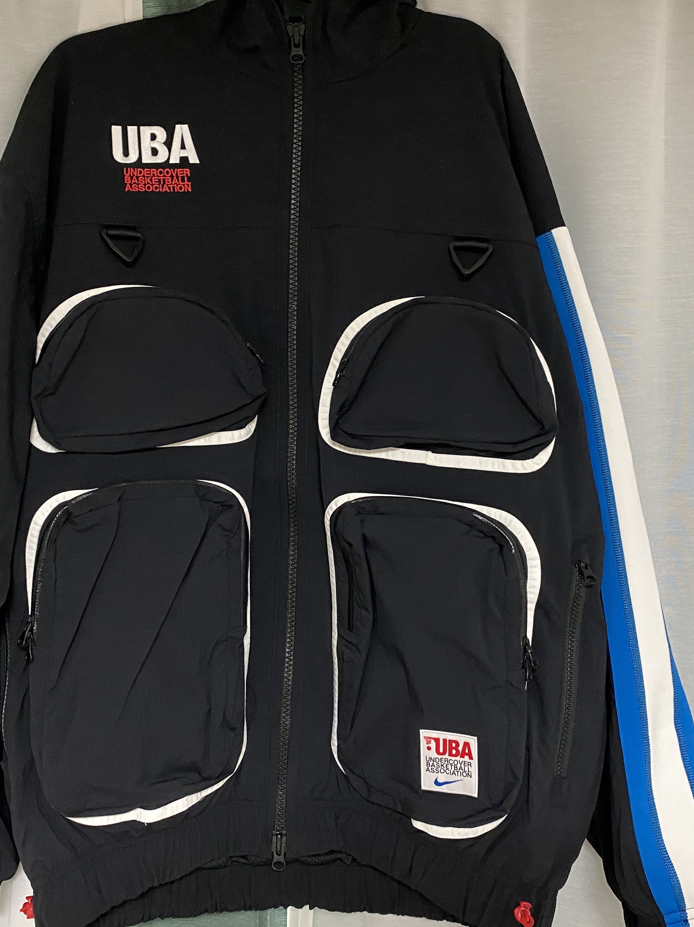 Nike x Undercover NRG Track Suit Black - Asia 착용 스타일 - 3