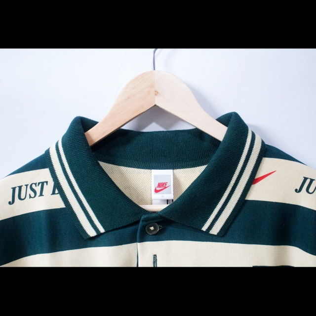 Nike x Cactus Plant Flea Market Long Sleeve Polo Natural - Asia 착용 스타일 - 4
