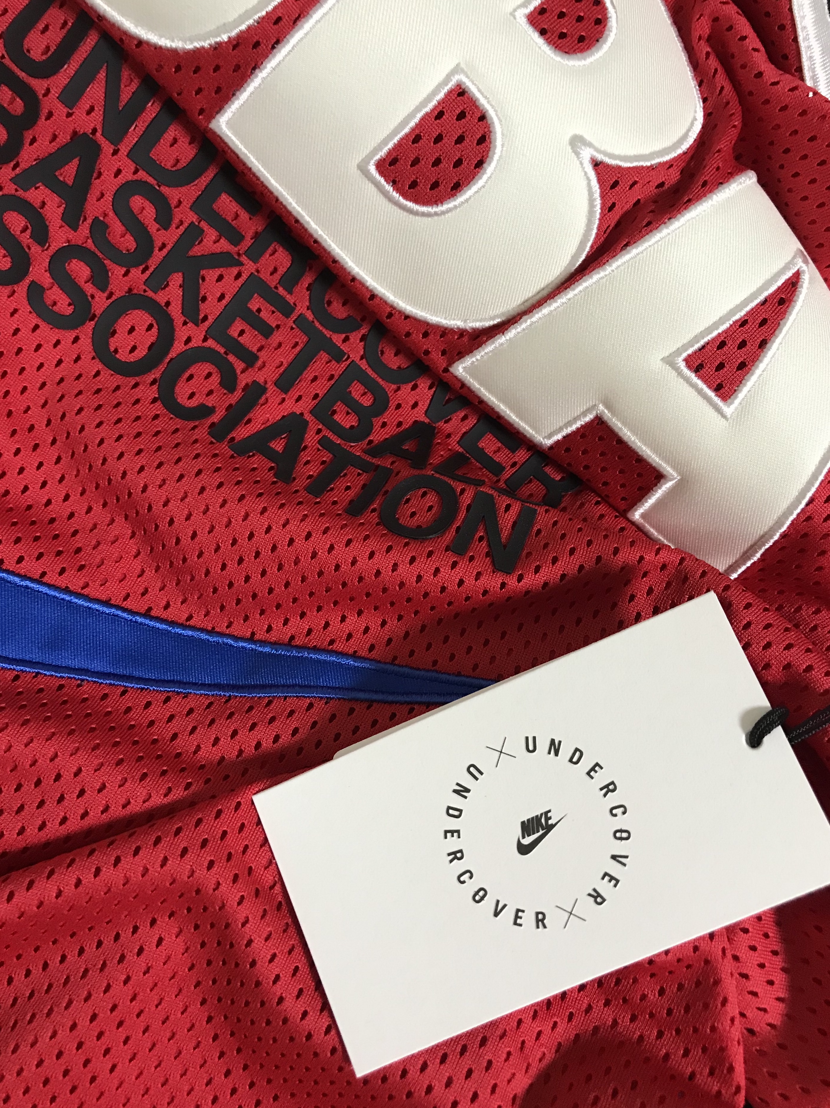 Nike x Undercover NRG Long Sleeve Shooting Top Red Black - Asia 착용 스타일