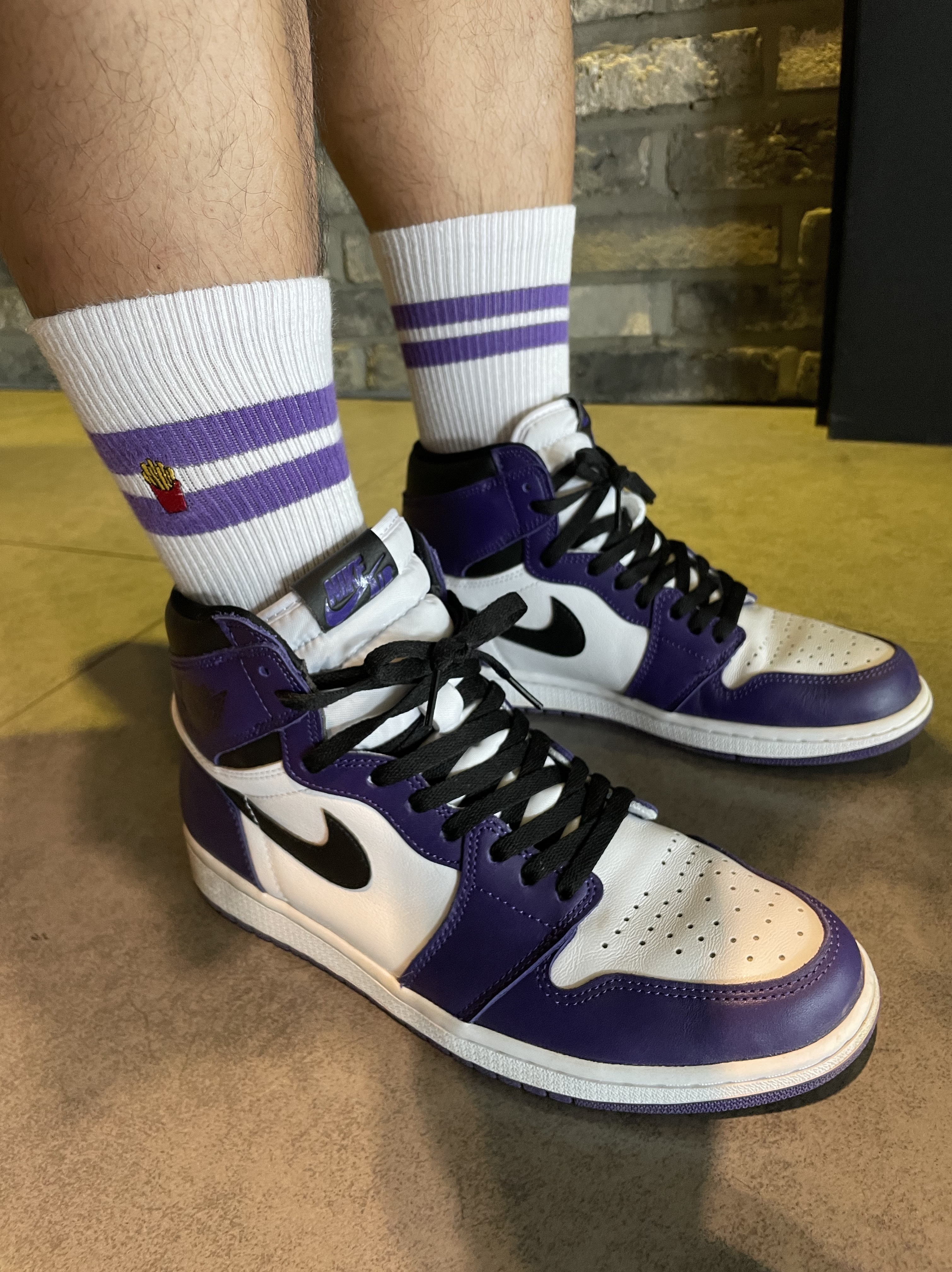 Jordan 1 Retro High OG Court Purple 2020 착용 스타일