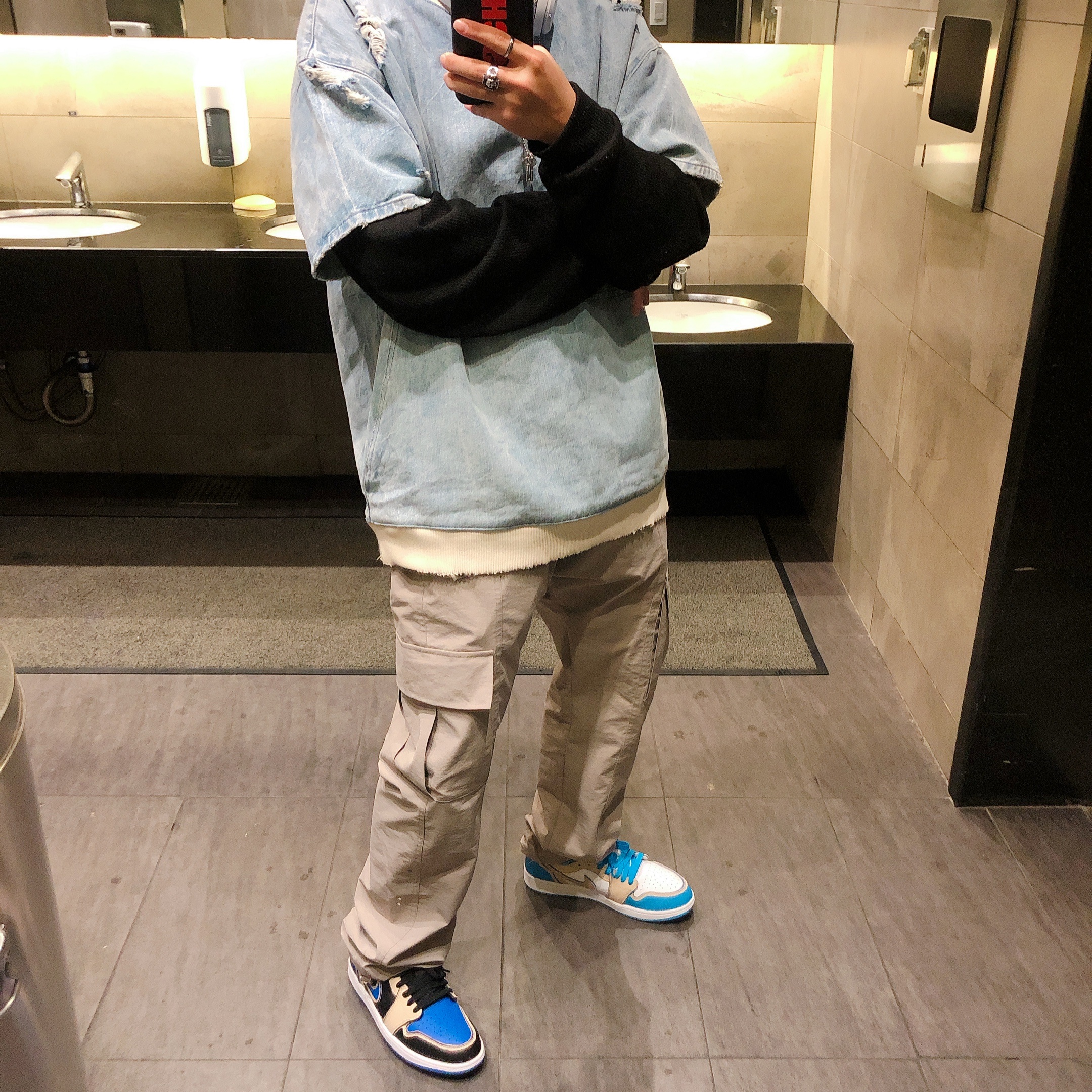 Jordan 1 x Lance Mountain Low SB QS Desert Ore 착용 스타일