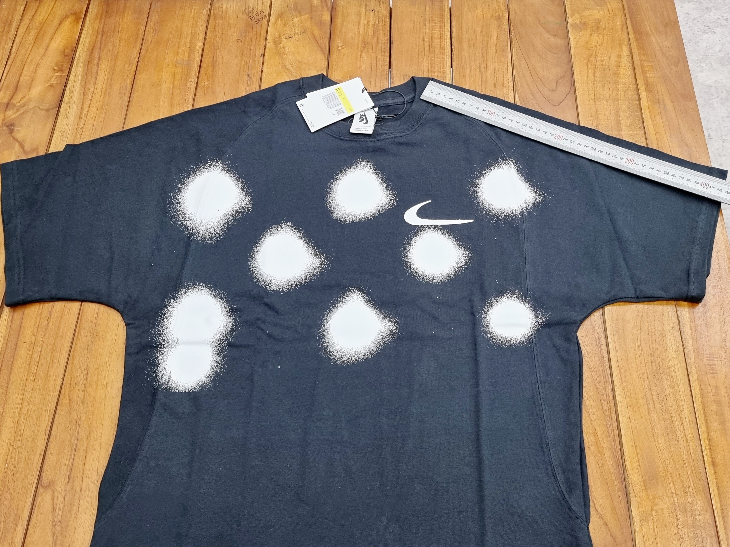 Nike x Off-White NRG Short Sleeve T-Shirt Black 착용 스타일 - 3