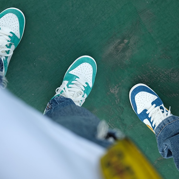 Nike x Kasina Dunk Low 80's Bus, Nike x Kasina Dunk Low Road Sign - Kasina Exclusive 착용 스타일 - 2