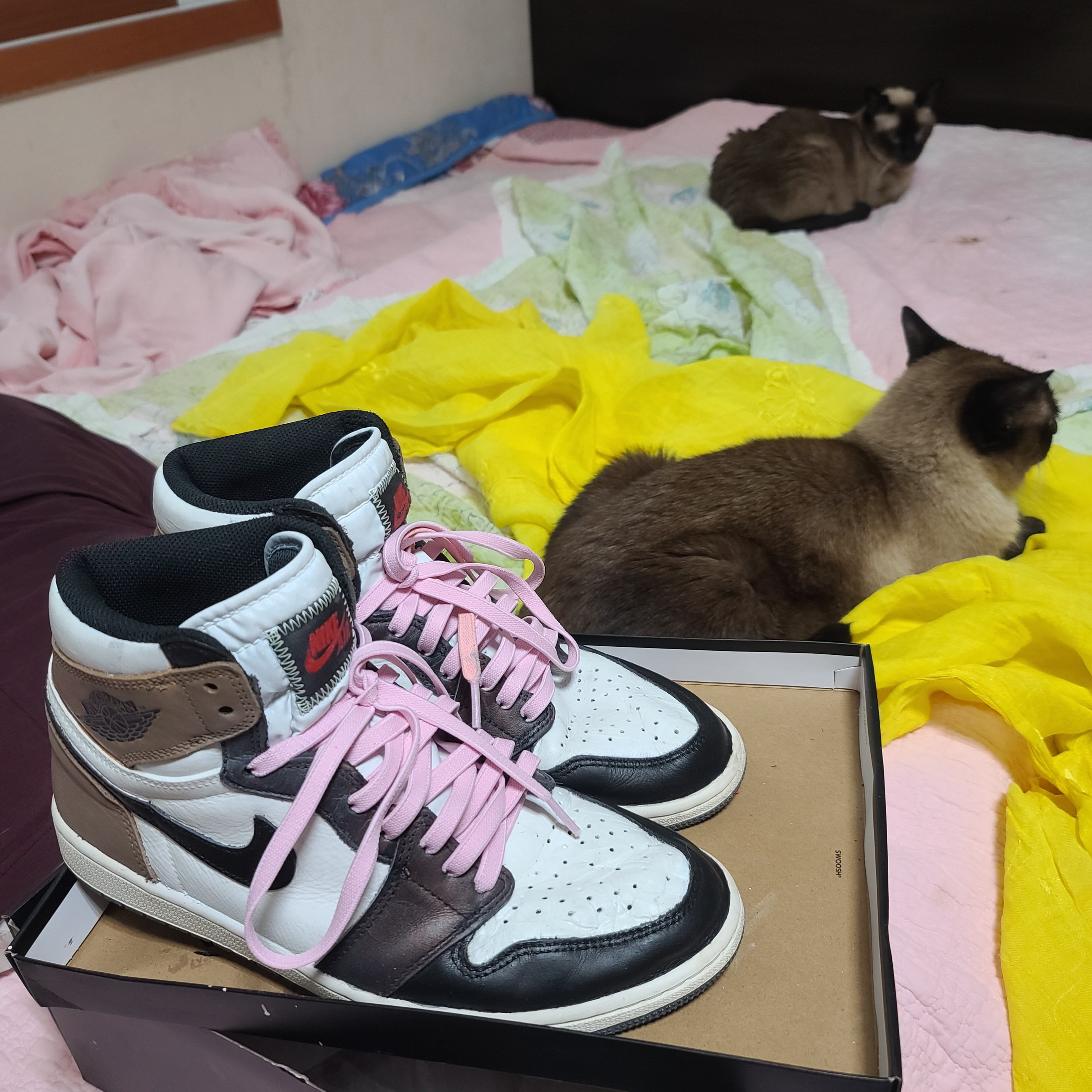 Jordan 1 Retro High OG Rust Shadow 착용 스타일 - 1