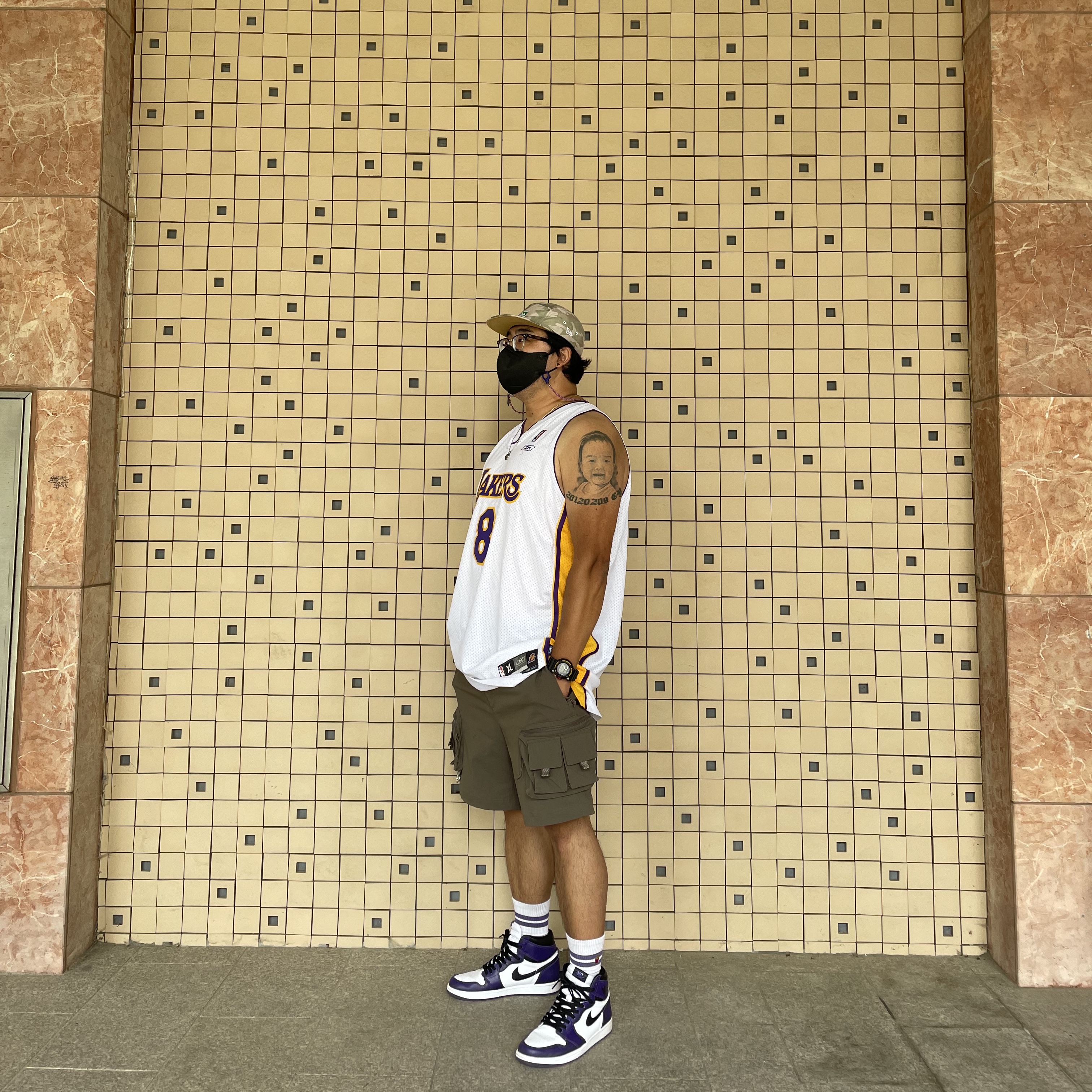 Jordan 1 Retro High OG Court Purple 2020, Nike ACG Cargo Shorts Ironstone - Asia 착용 스타일