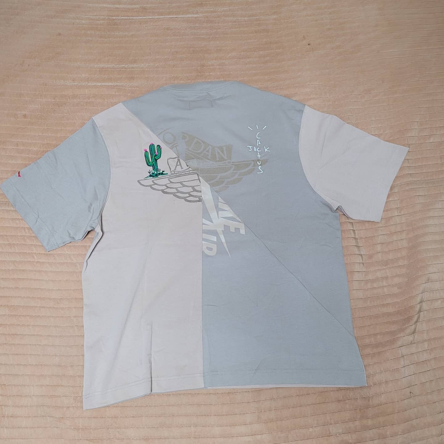 Jordan x Travis Scott S/S Top - Asia 착용 스타일 - 2