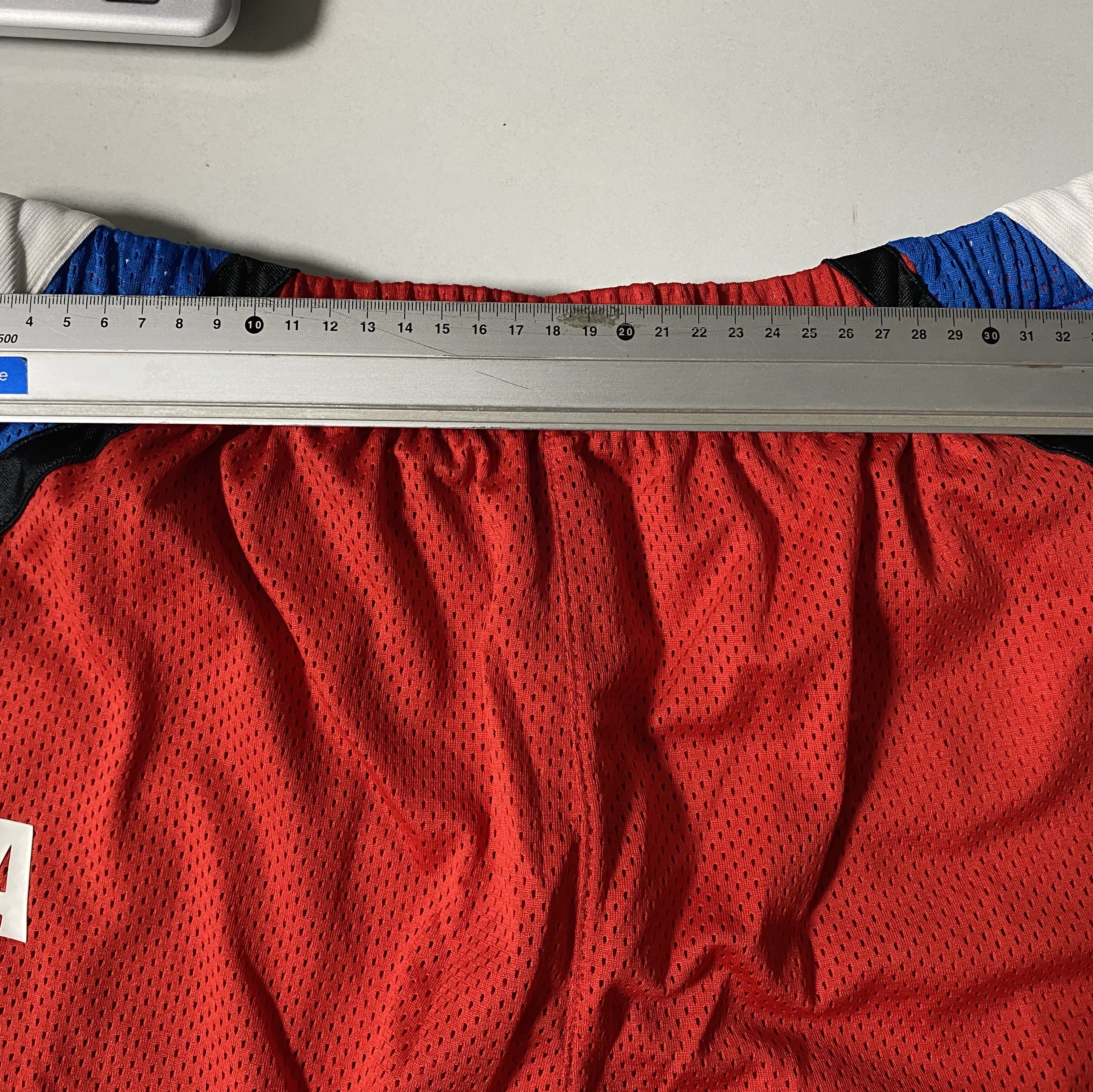Nike x Undercover NRG Mesh Shorts Red Black - Asia 착용 스타일 - 3