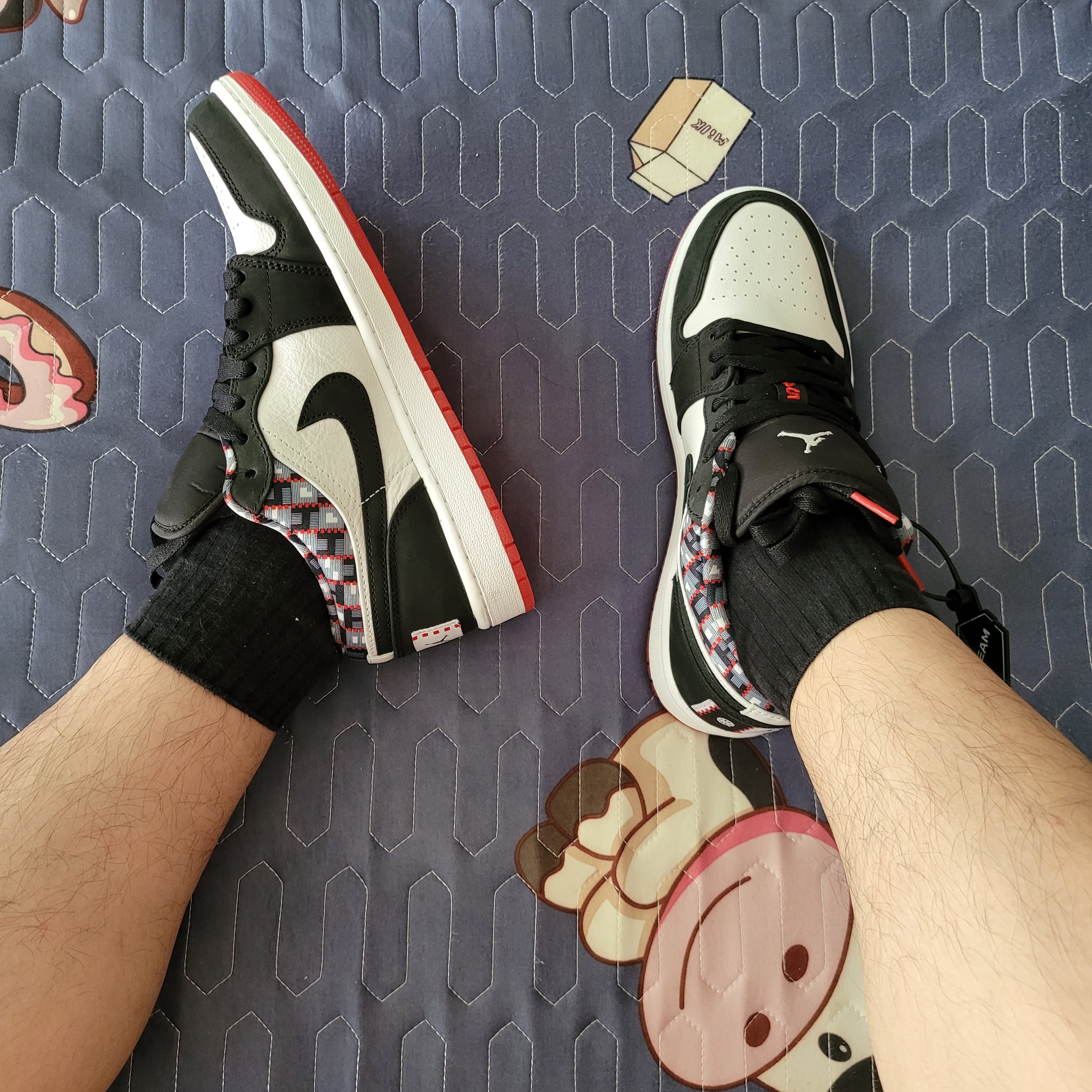 Jordan 1 Low Quai 54 2021 착용 스타일