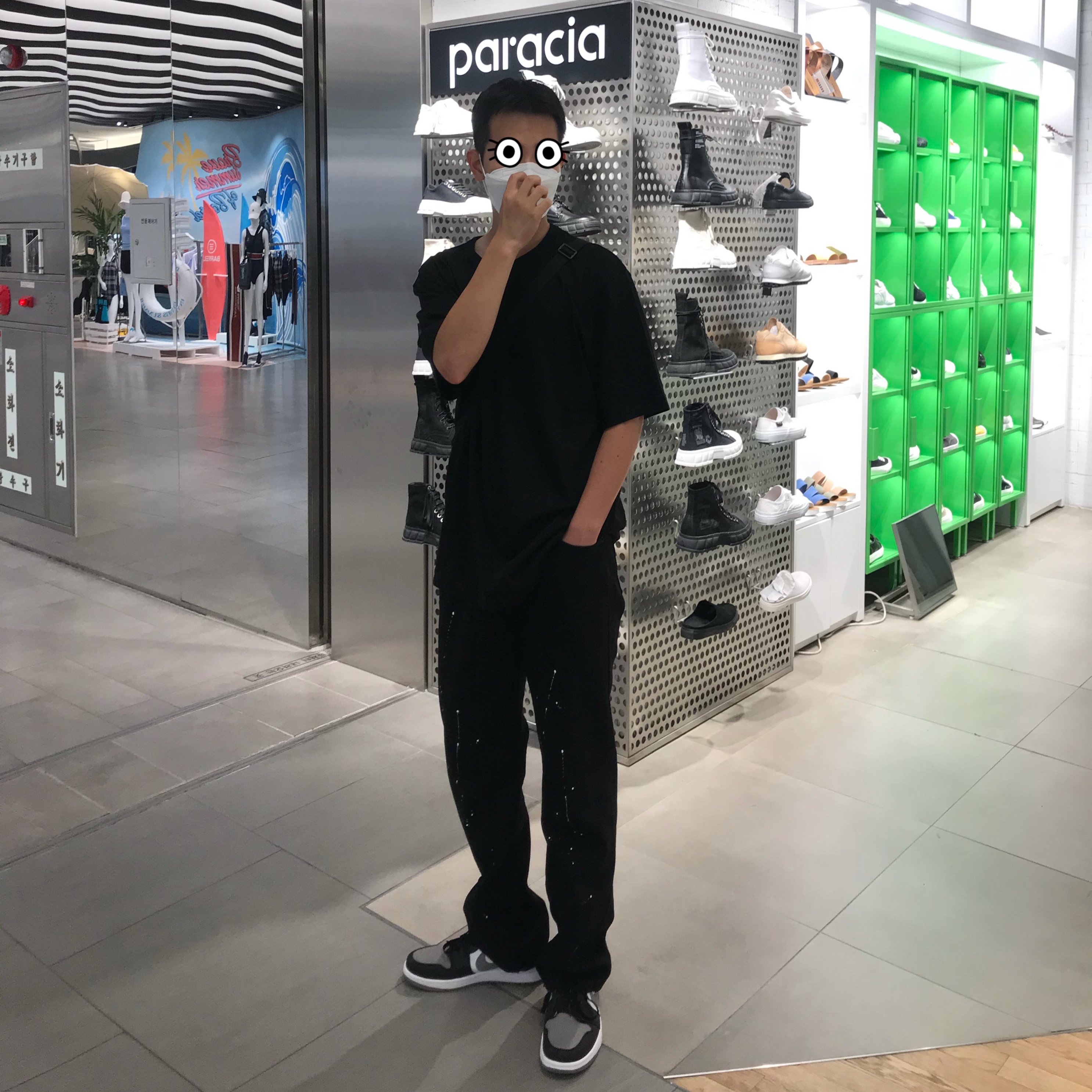 Jordan 1 Low Black Light Smoke Grey 착용 스타일