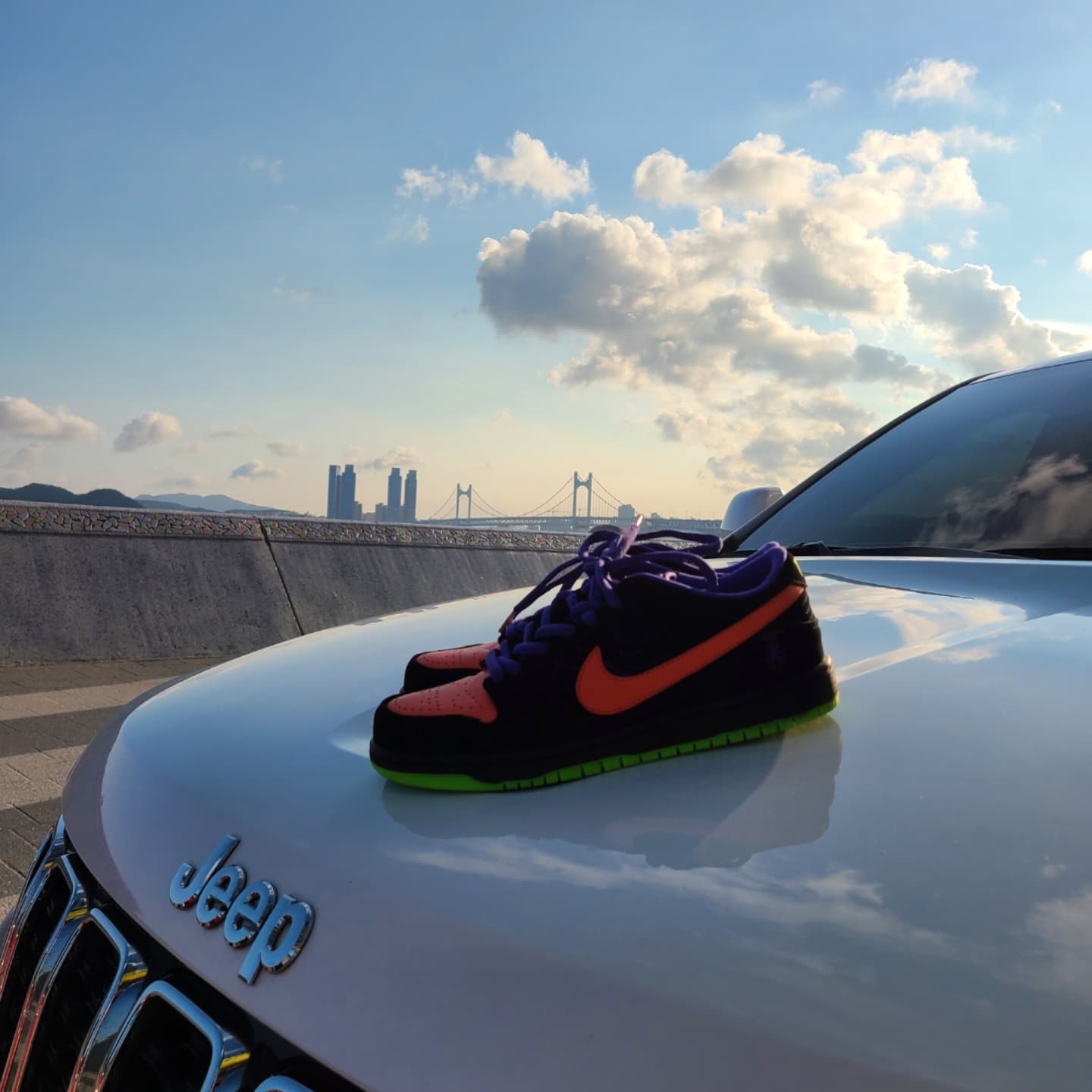 Nike SB Dunk Low Pro Night of Mischief Halloween 착용 스타일 - 1