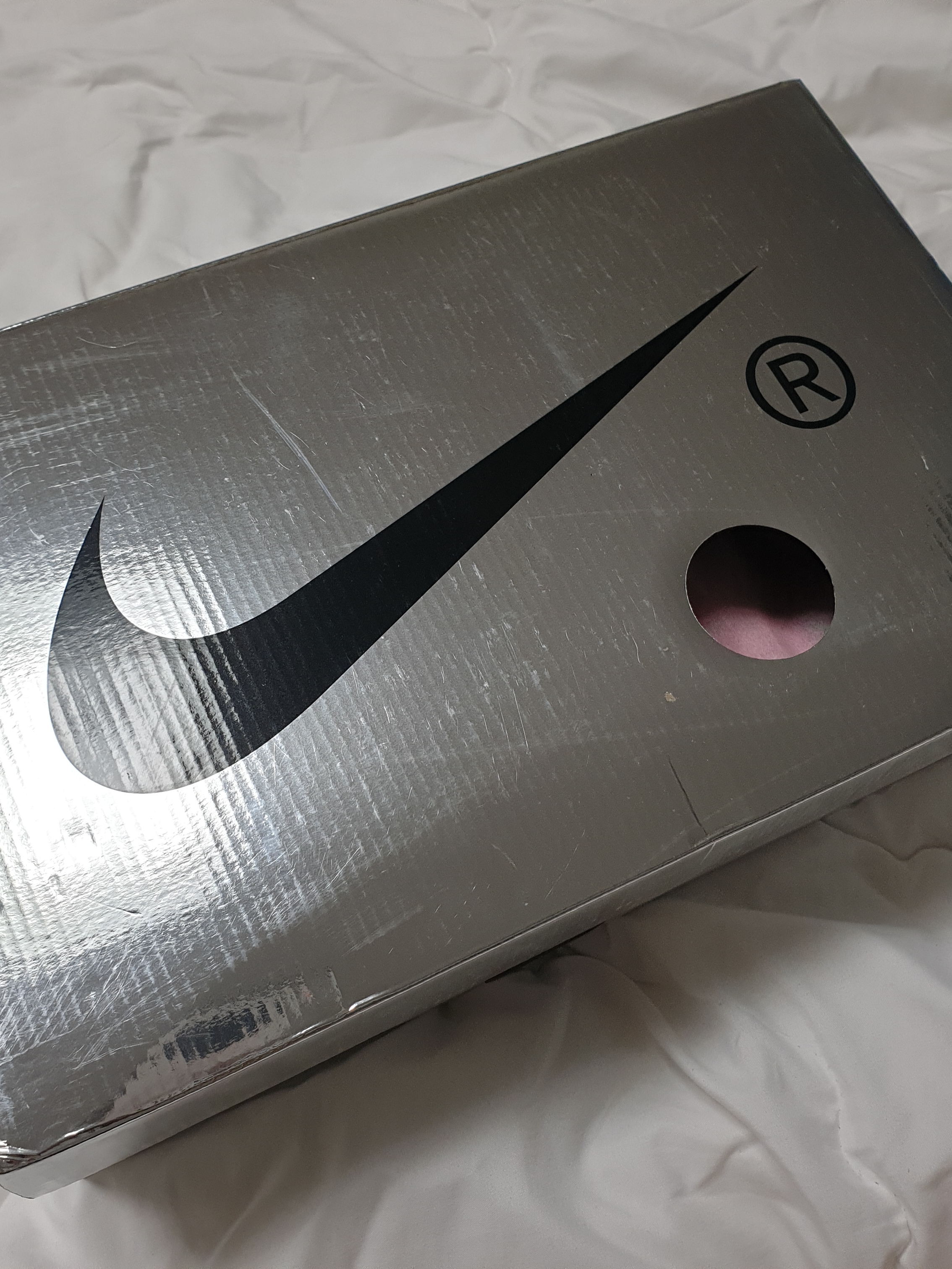 Nike x Off-White Air Zoom Tempo Next% Pink Glow 착용 스타일 - 5