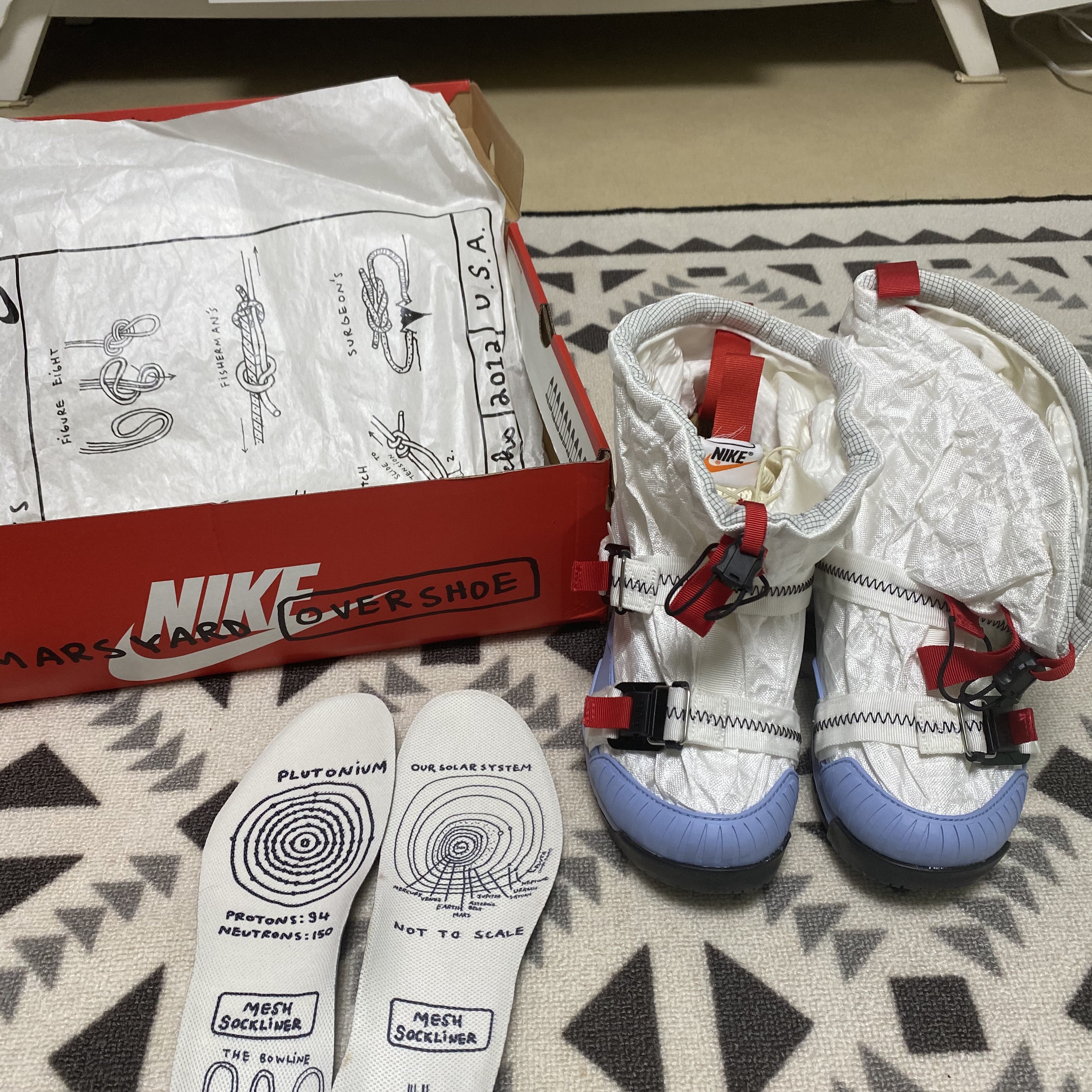 Nike x Tom Sachs Mars Yard Overshoe 3.0 착용 스타일