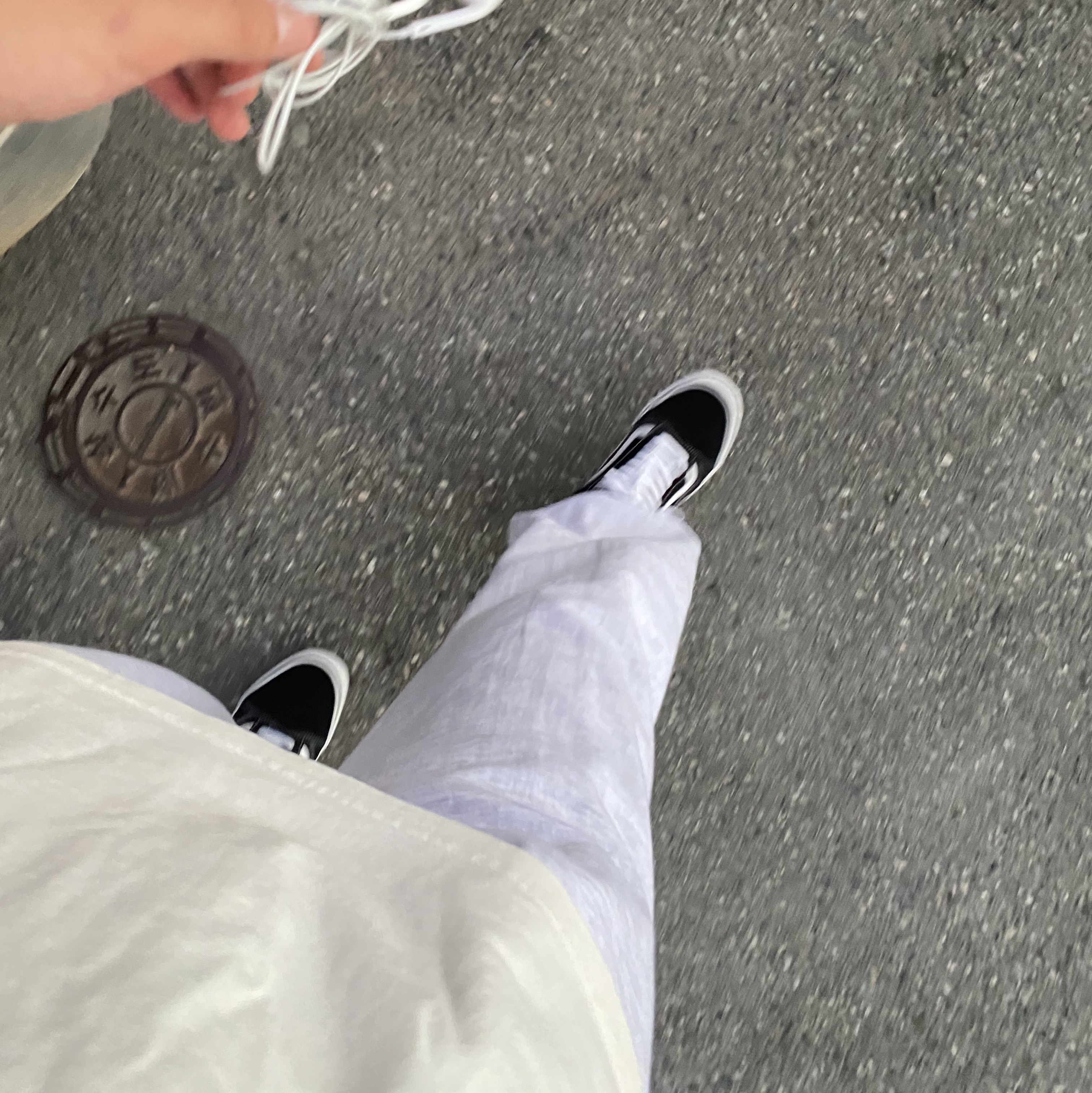 Stussy Painter Dyed T-Shirt Natural 착용 스타일 - 2