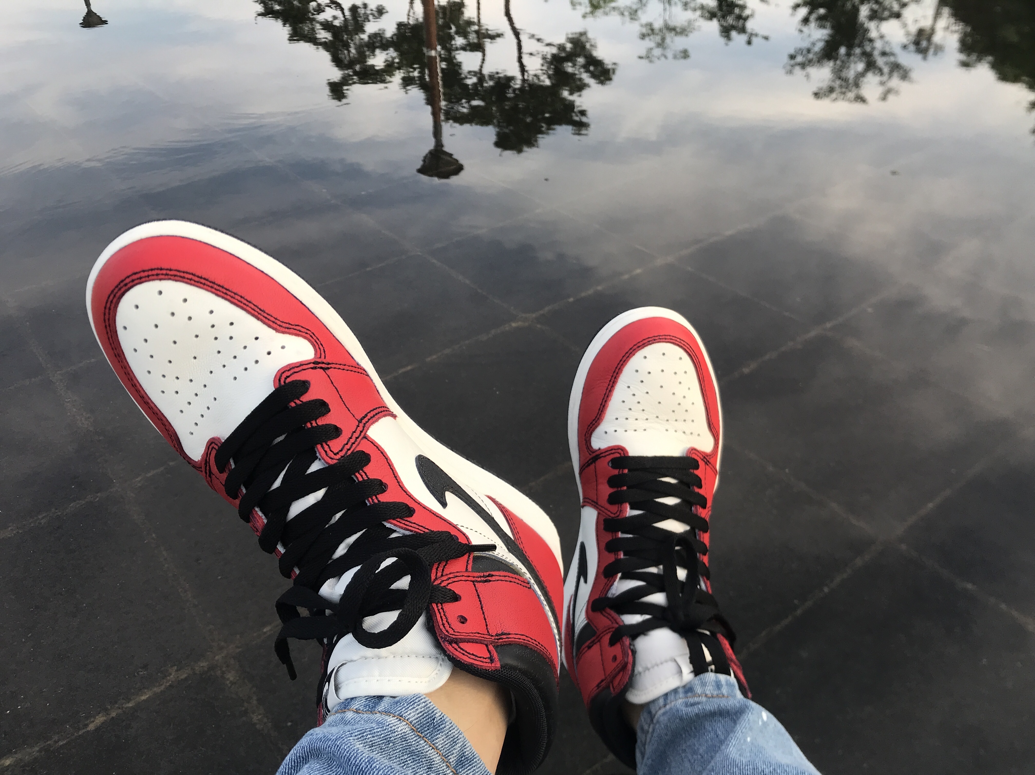Jordan 1 Retro High OG Defiant SB LA to Chicago 착용 스타일 - 2