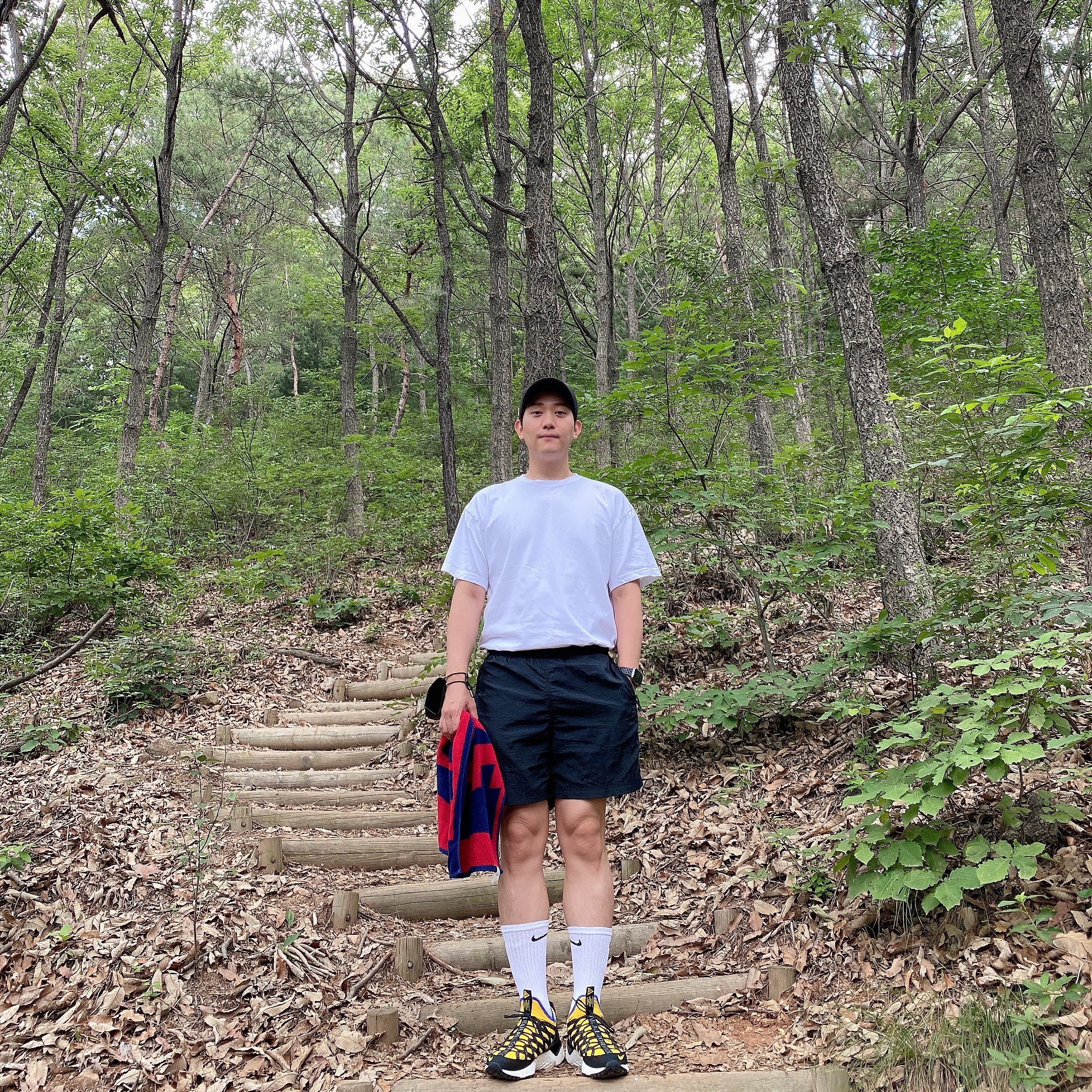 Nike ACG React Terra Gobe Amarillo, Nike NRG ACG Trail Shorts Black - Asia 착용 스타일