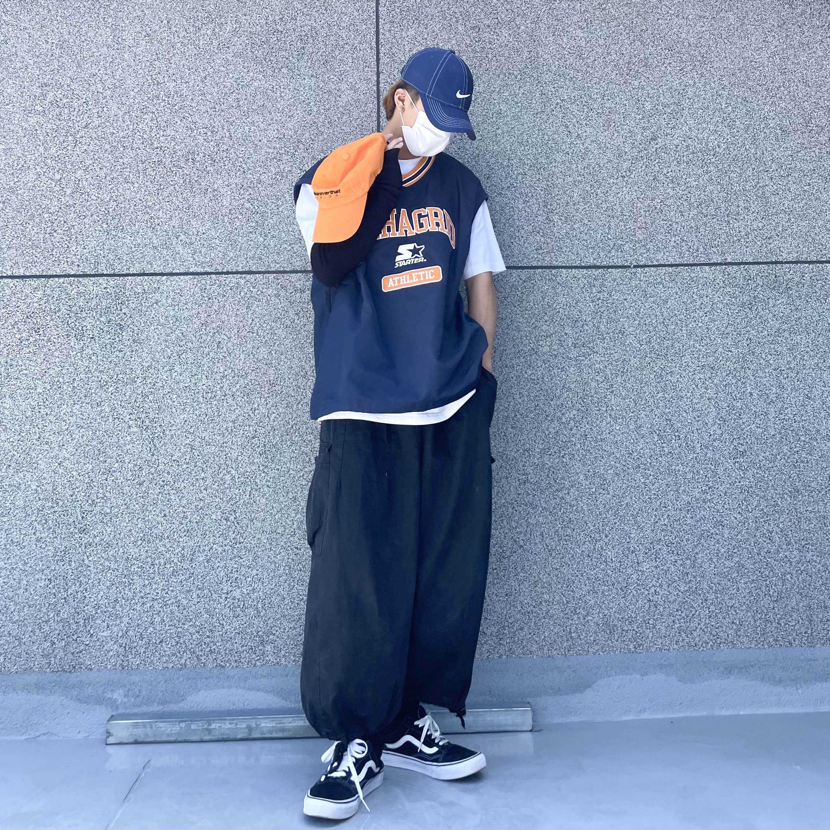 Vans Vault OG Old Skool LX Black 착용 스타일