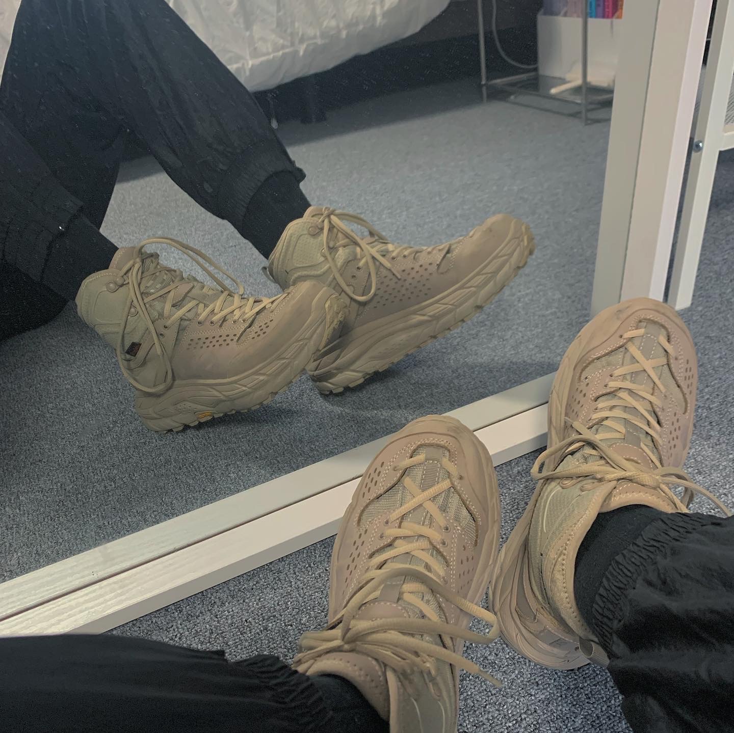 Hoka Tor Ultra Hi 2 Wp Simply Taupe ์ฐฉ์ฉ ์คํ์ผ - 2