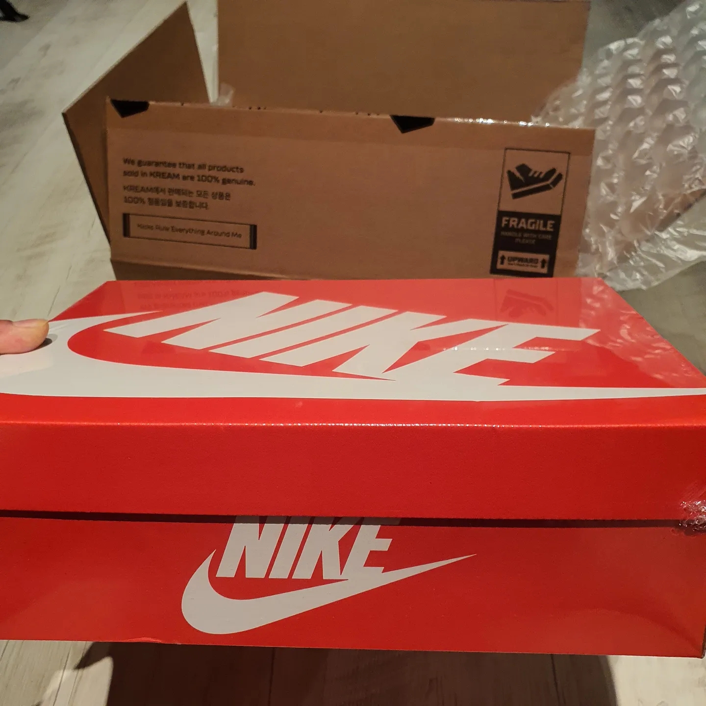 Nike Dunk Low SE Sail Multi Camo 착용 스타일 - 5