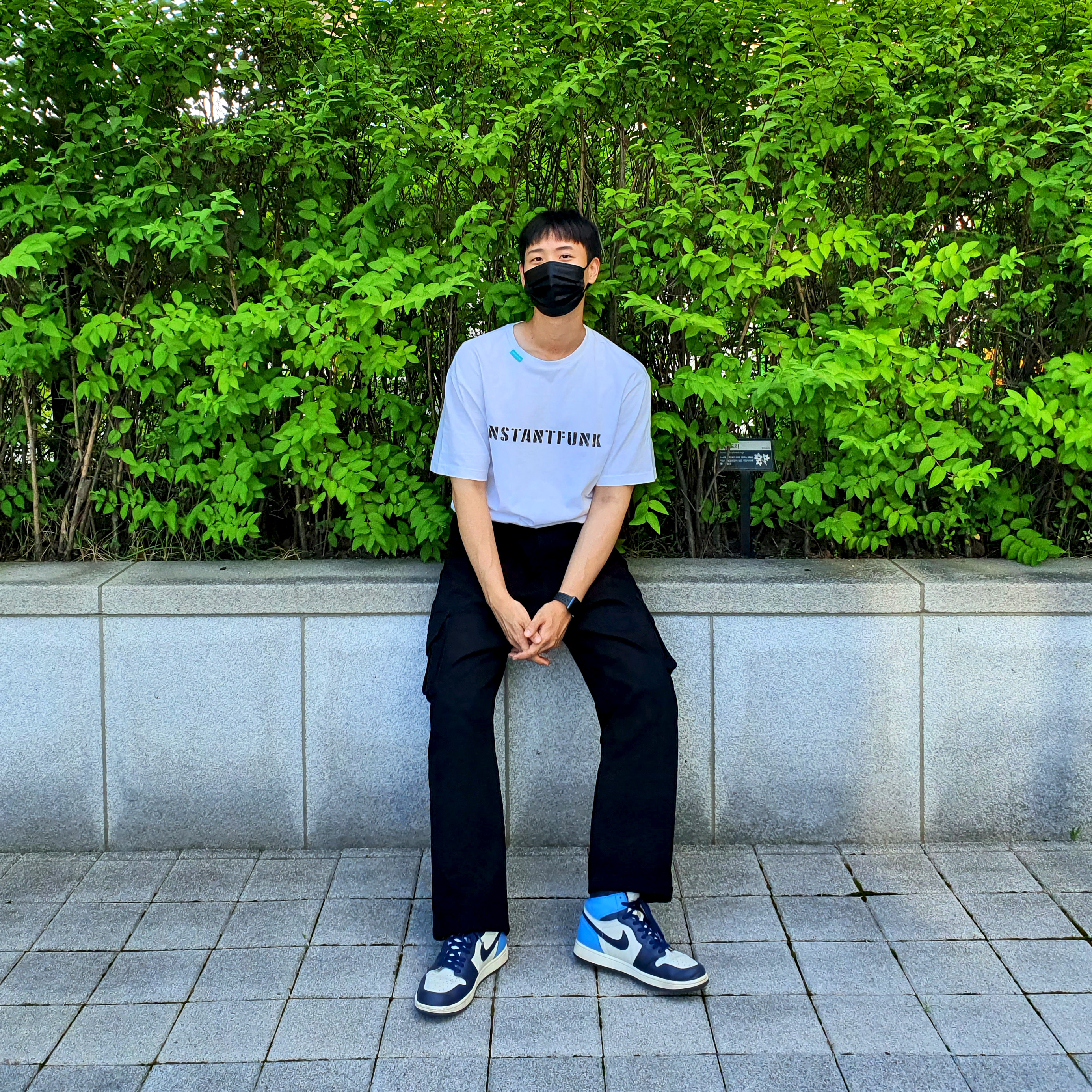 Jordan 1 Retro High Obsidian UNC 착용 스타일
