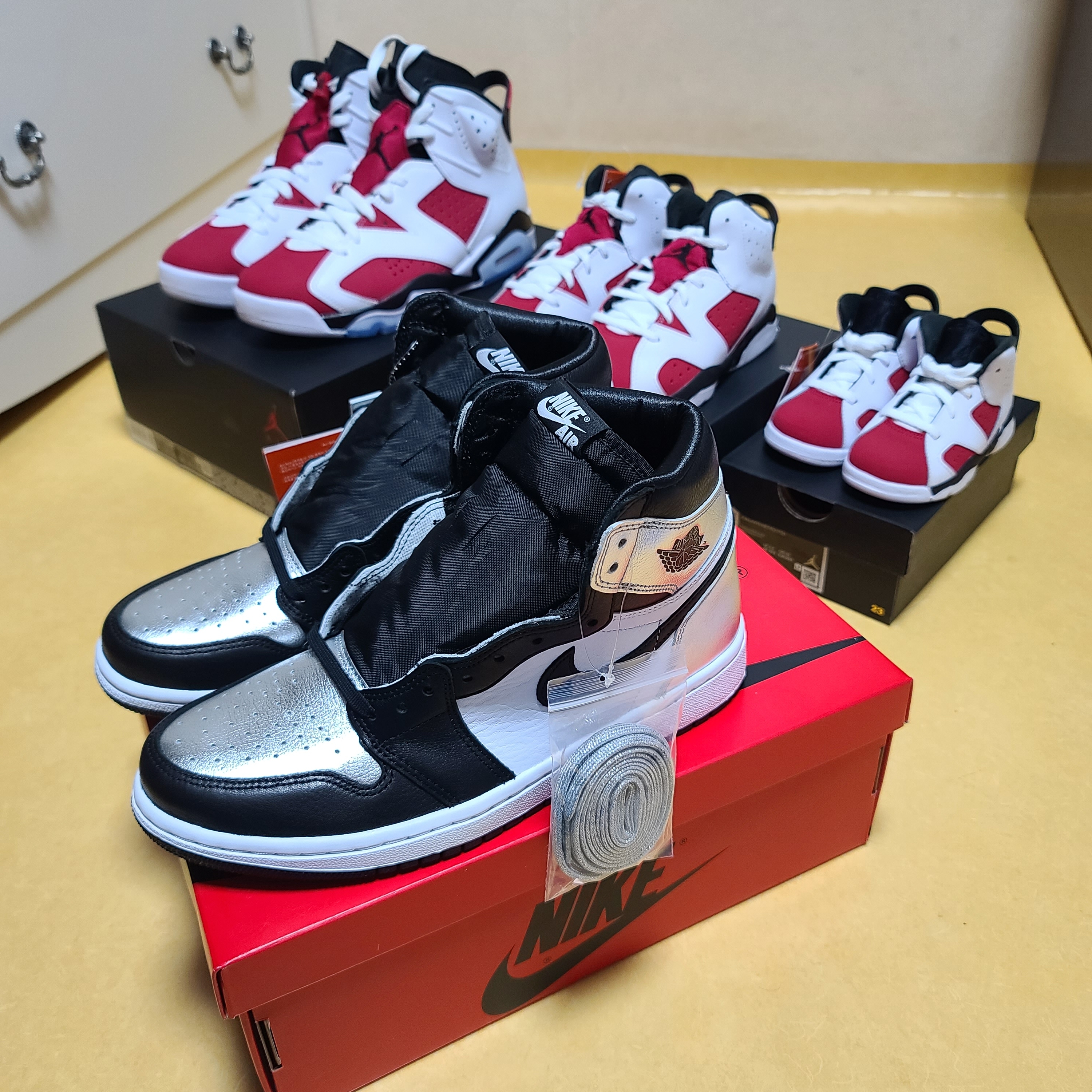Jordan 6 Retro Carmine 2021, (PS) Jordan 6 Retro Carmine 2021 착용 스타일