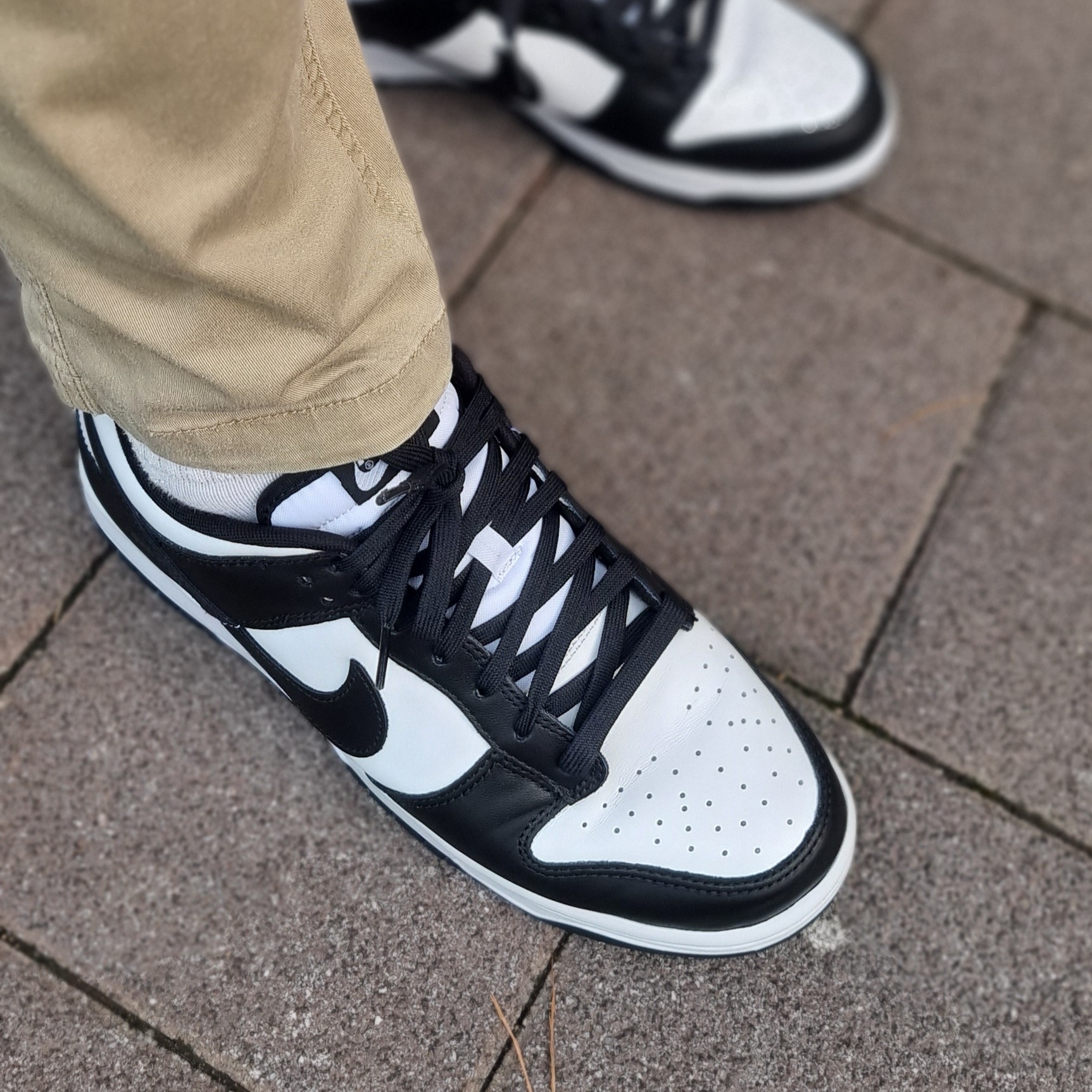 Nike Dunk Low Retro Black 착용 스타일