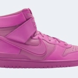 Nike x Ambush Dunk High Flash Lime, Nike x Ambush Dunk High Cosmic Fuchsia 착용 스타일 - 3