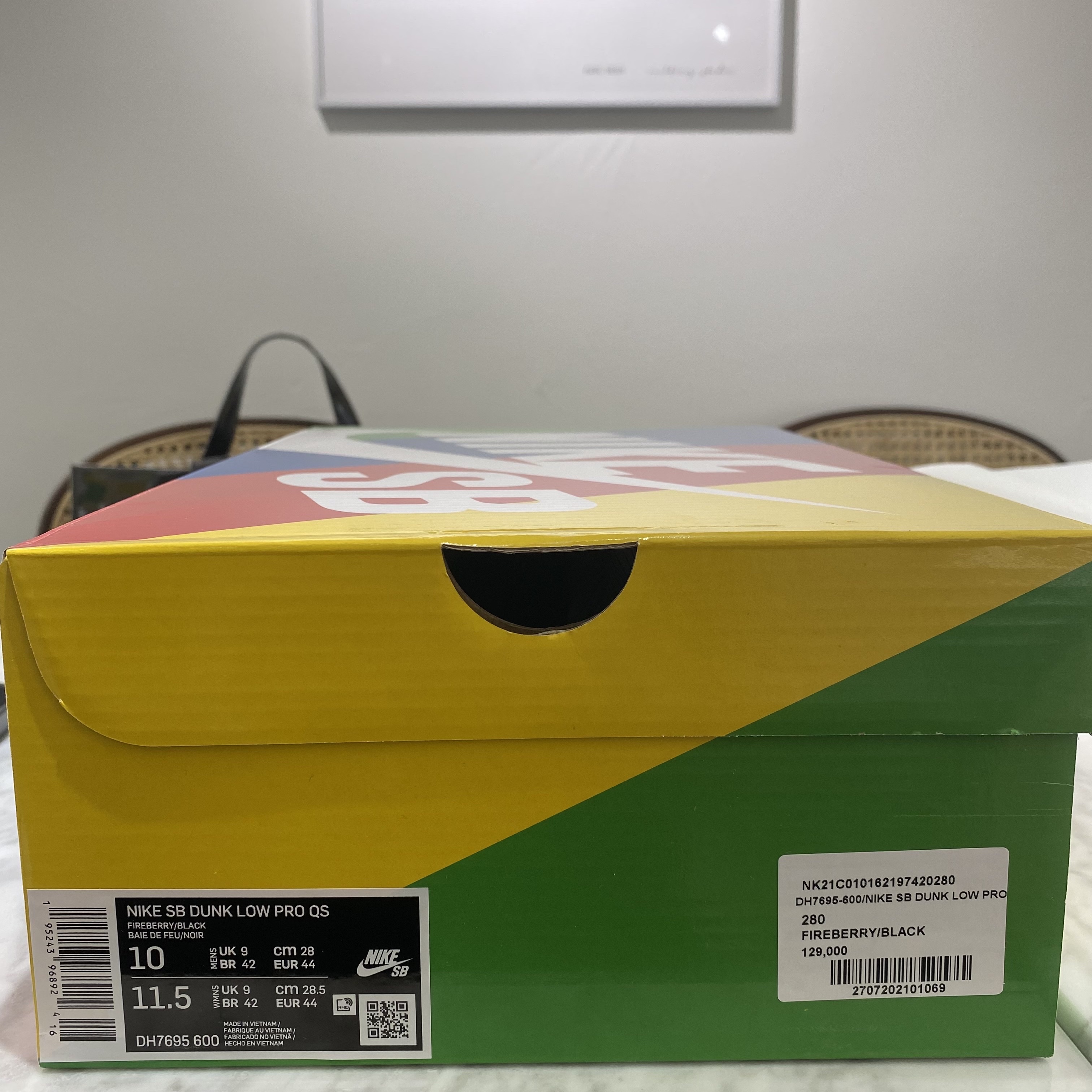 Nike x Parra SB Dunk Low Pro Abstract Art 착용 스타일 - 4