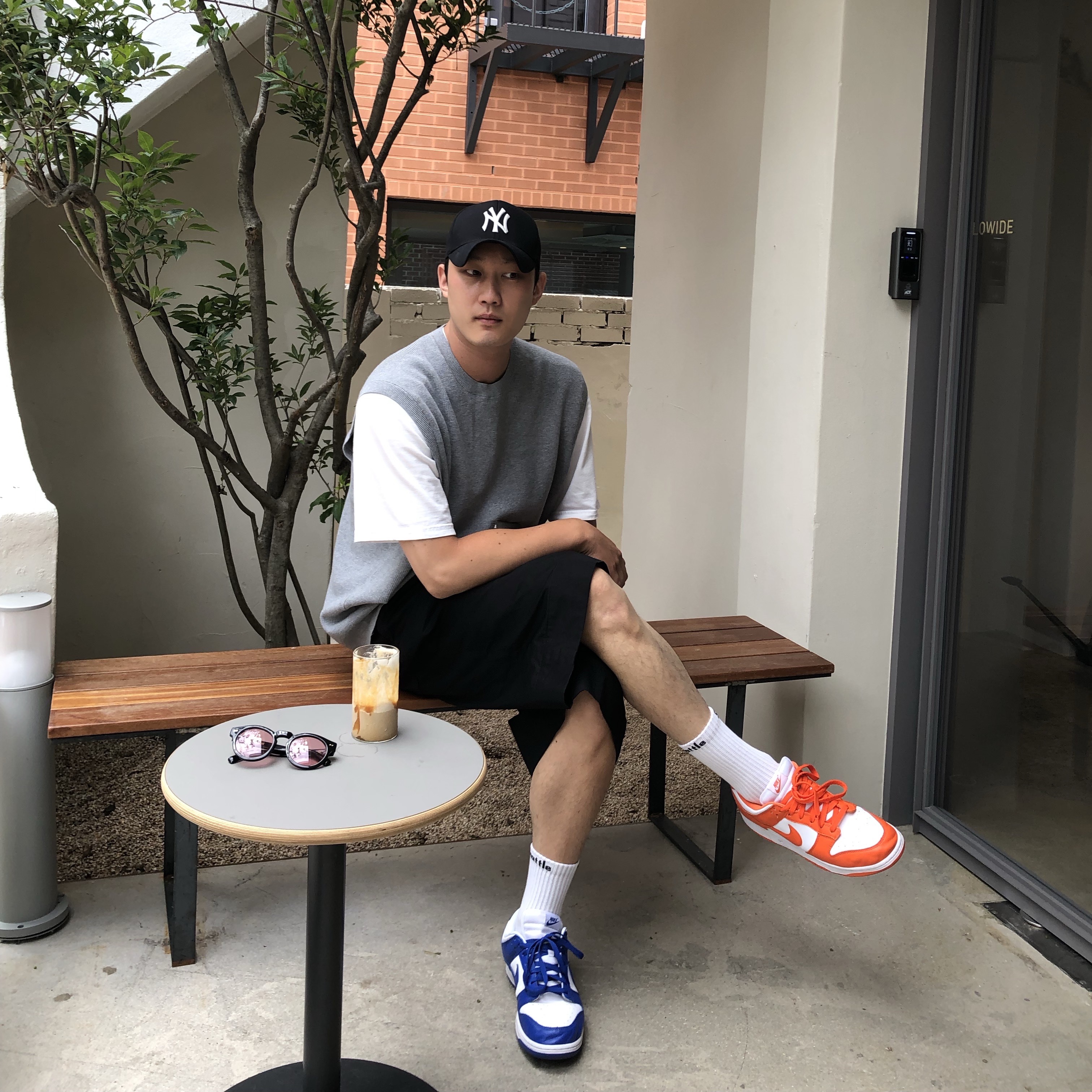Nike Dunk Low SP Syracuse 2020, Nike Dunk Low SP Kentucky 2020 착용 스타일 - 2