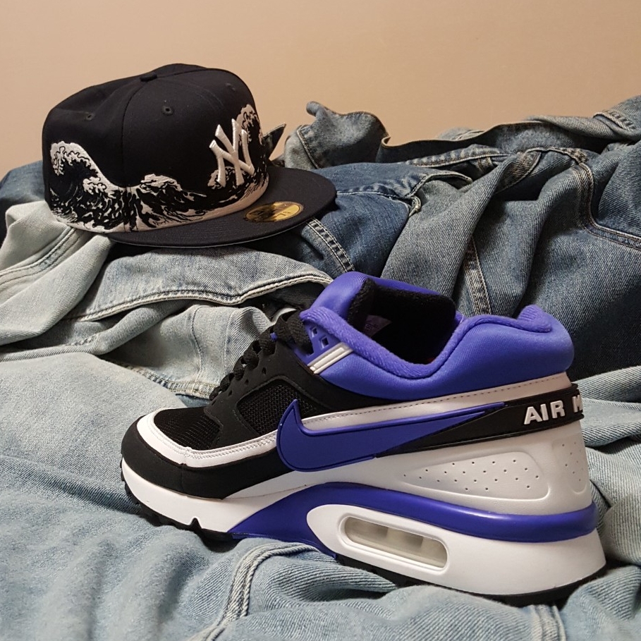 Nike Air Max BW OG Persian Violet, Nike Air Max BW Persian Violet 착용 스타일 - 2