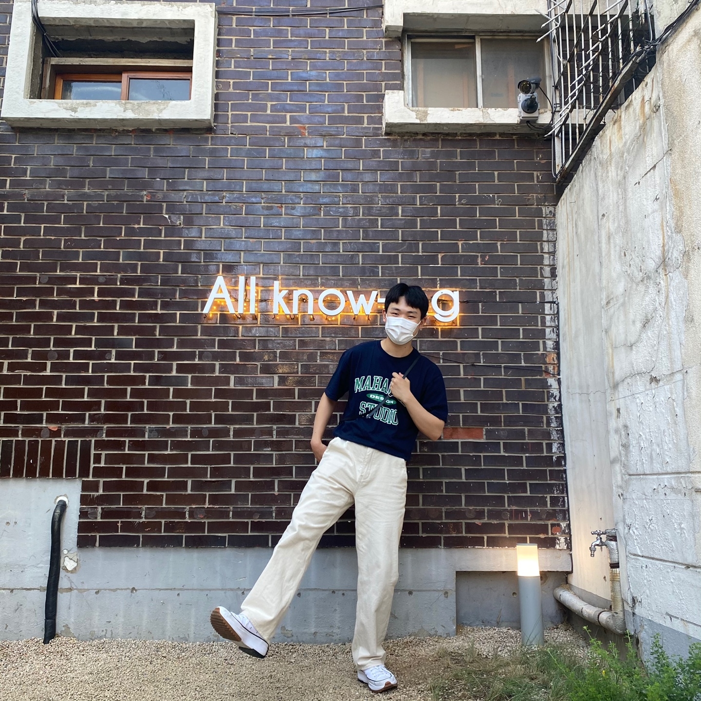 Converse Run Star Hike Low White 착용 스타일