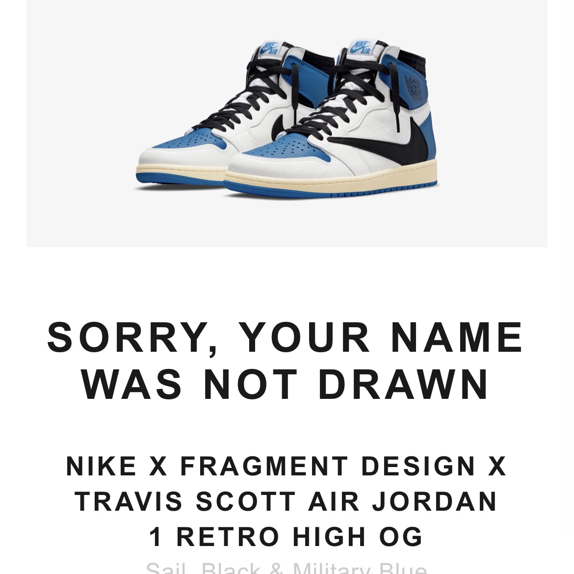 Jordan 1 x Travis Scott x Fragment Retro High OG SP Military Blue 착용 스타일