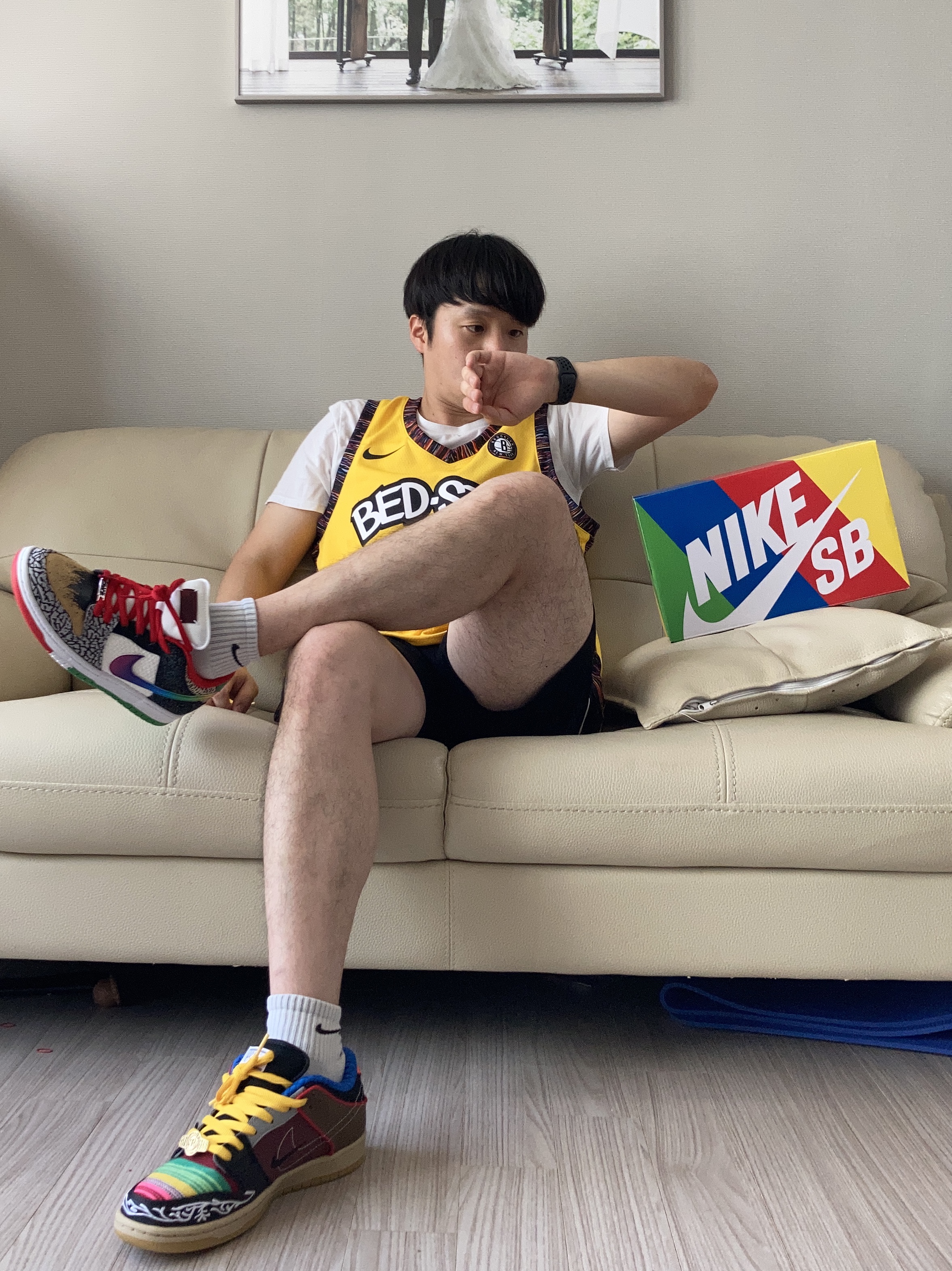Nike SB Dunk Low What The Paul 착용 스타일
