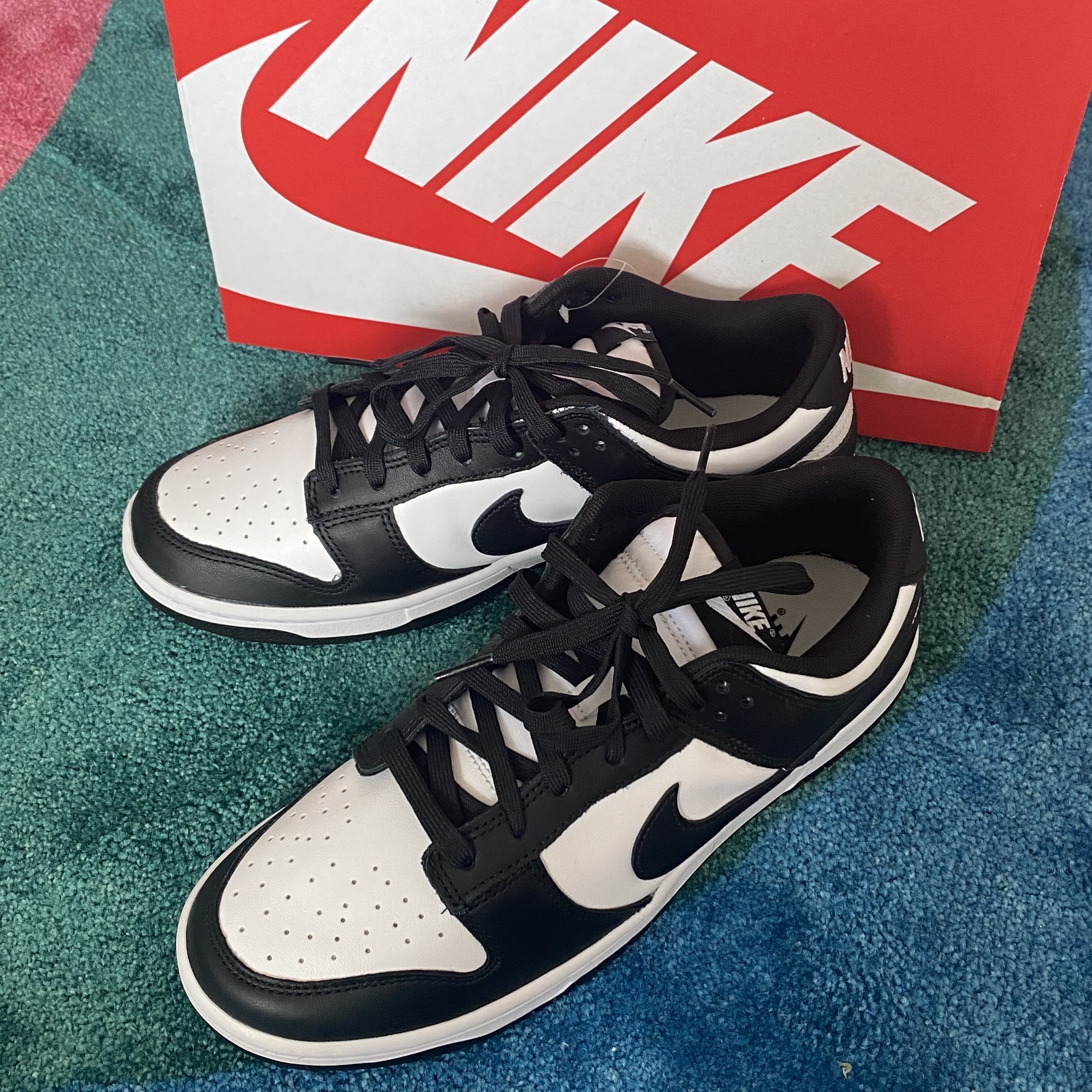 Nike Dunk Low Retro Black 착용 스타일