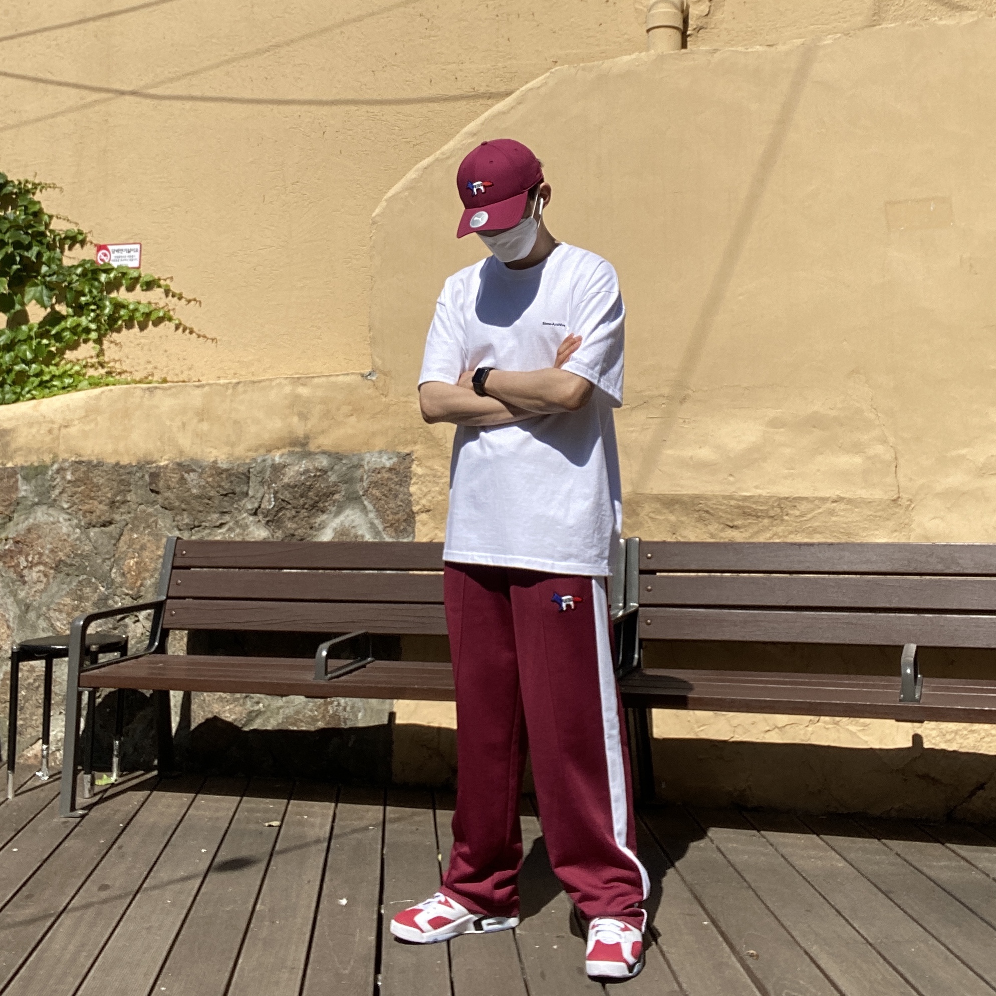 Jordan 6 Retro Carmine 2021 착용 스타일