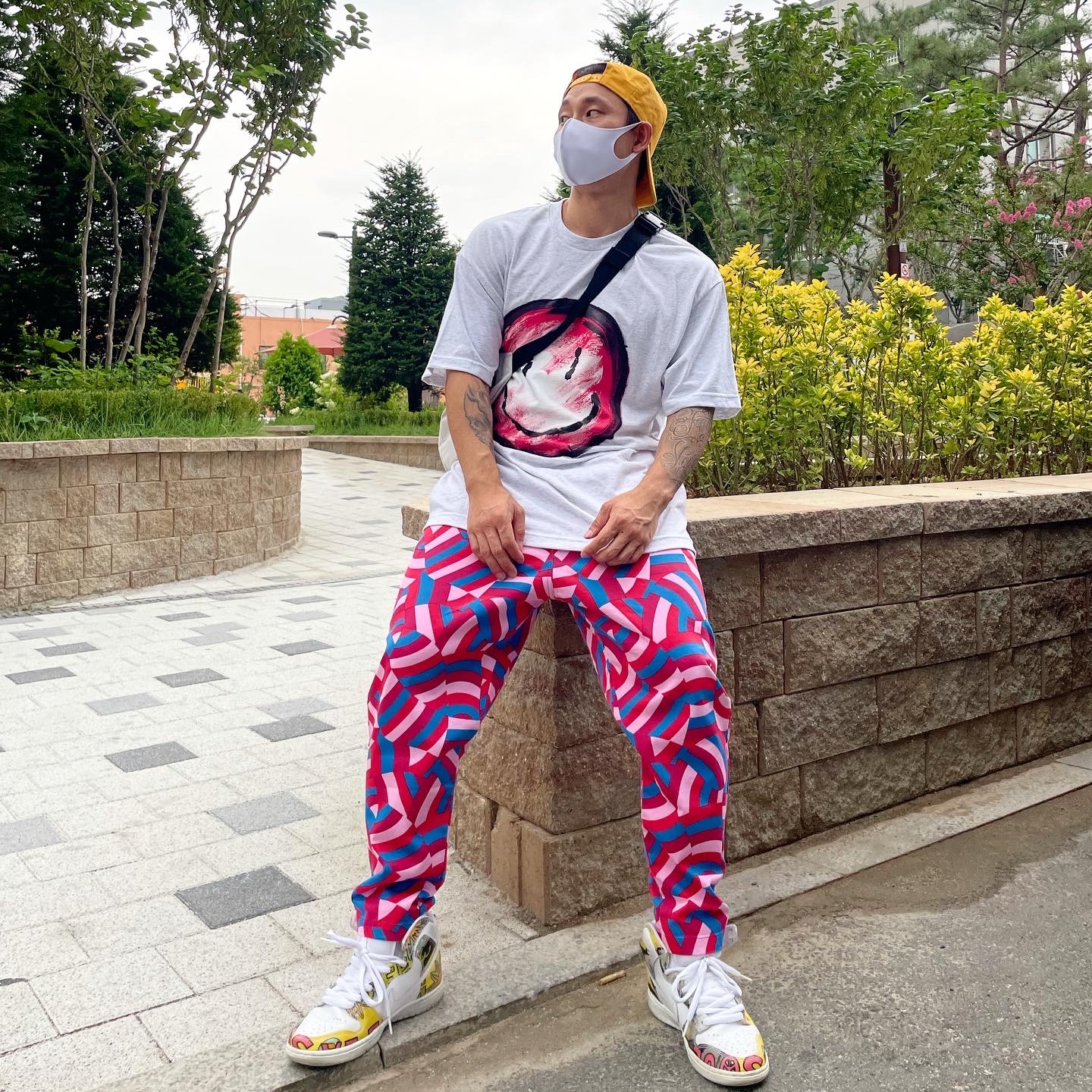 Nike Dunk SB High De La Soul 2015 착용 스타일 - 1