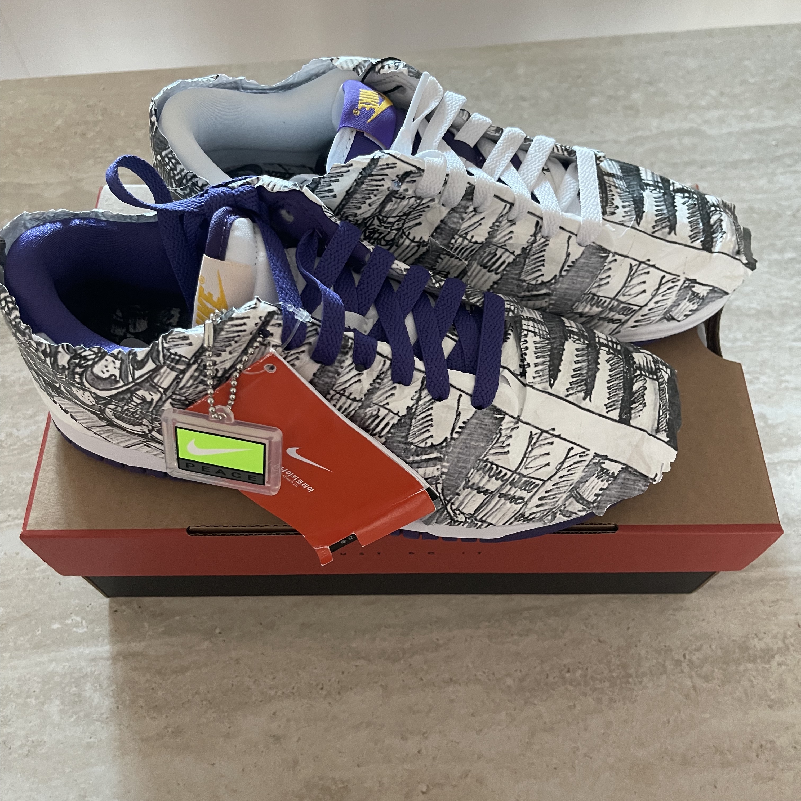 (W) Nike Dunk Low SE Flip 착용 스타일 - 3