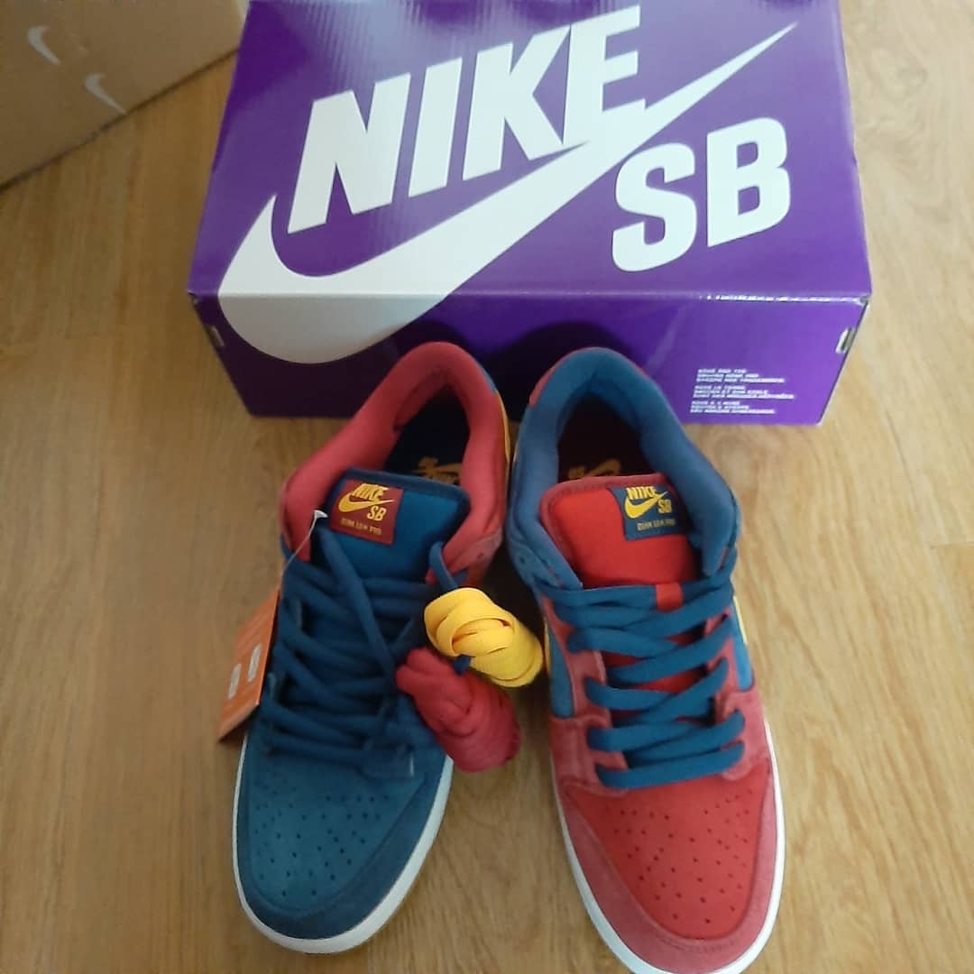 Nike SB Dunk Low Pro Premium Barcelona 착용 스타일 - 4