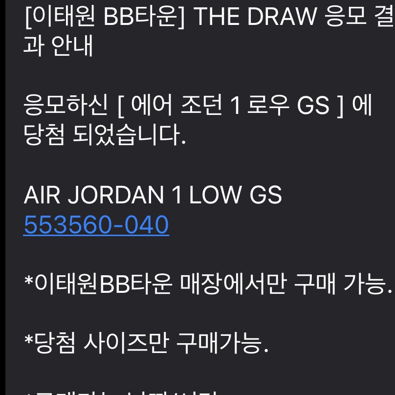 (GS) Jordan 1 Low Black Particle Grey 착용 스타일 - 2