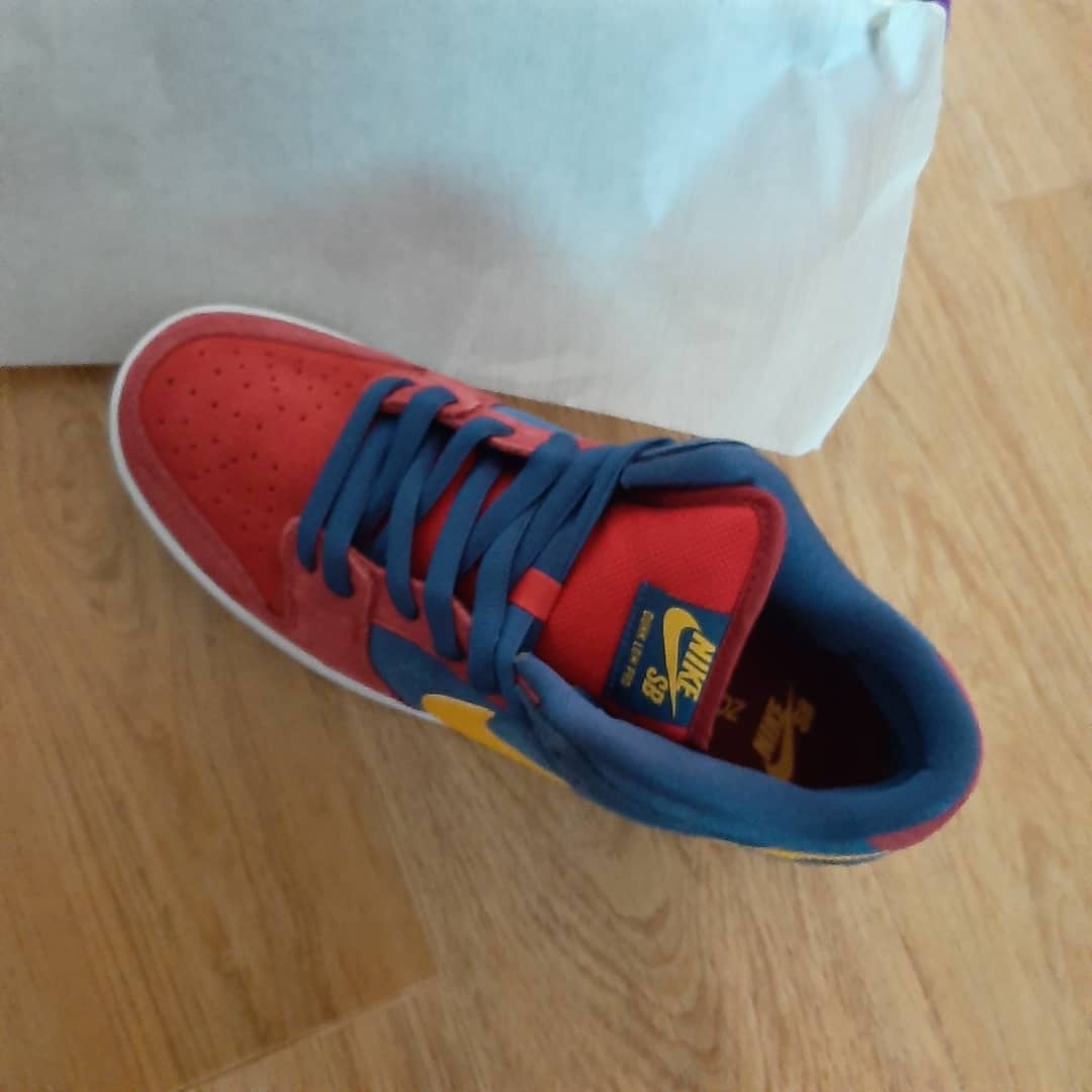 Nike SB Dunk Low Pro Premium Barcelona 착용 스타일 - 3