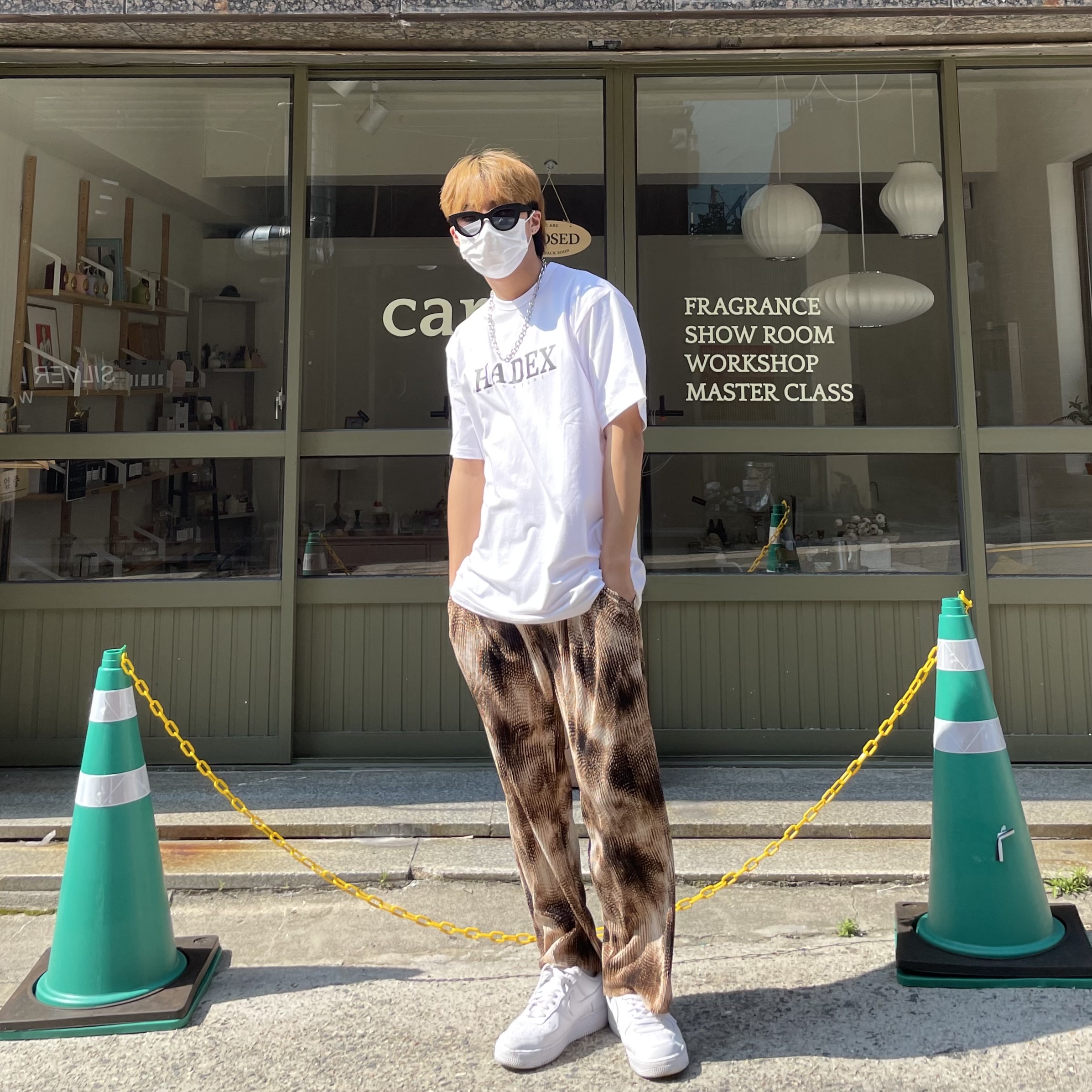 Nike Air Force 1 '07 Low White 착용 스타일