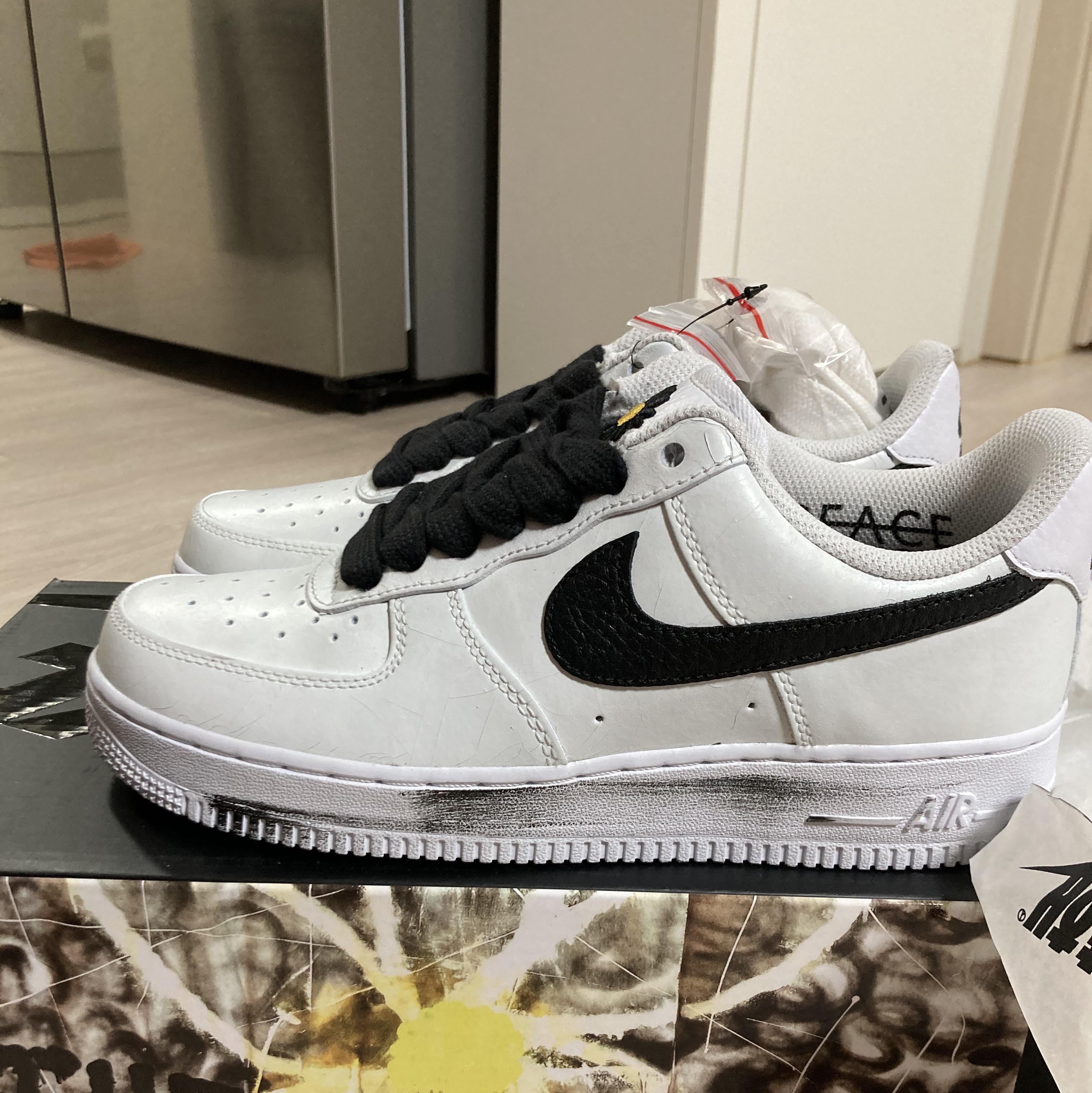 Nike x Peaceminusone Air Force 1 Low Para-Noise 2.0 착용 스타일
