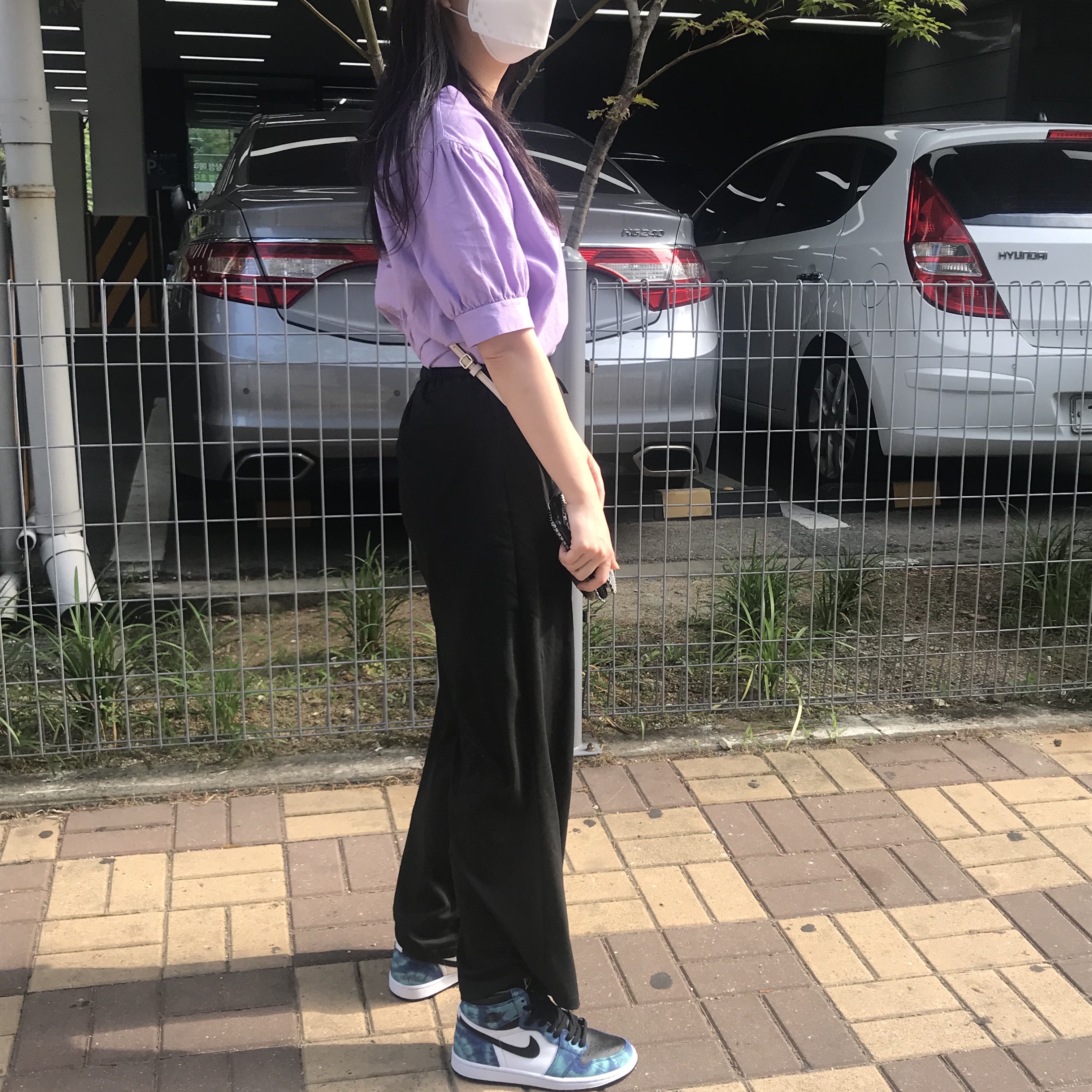 (W) Jordan 1 Retro High Tie-Dye 착용 스타일