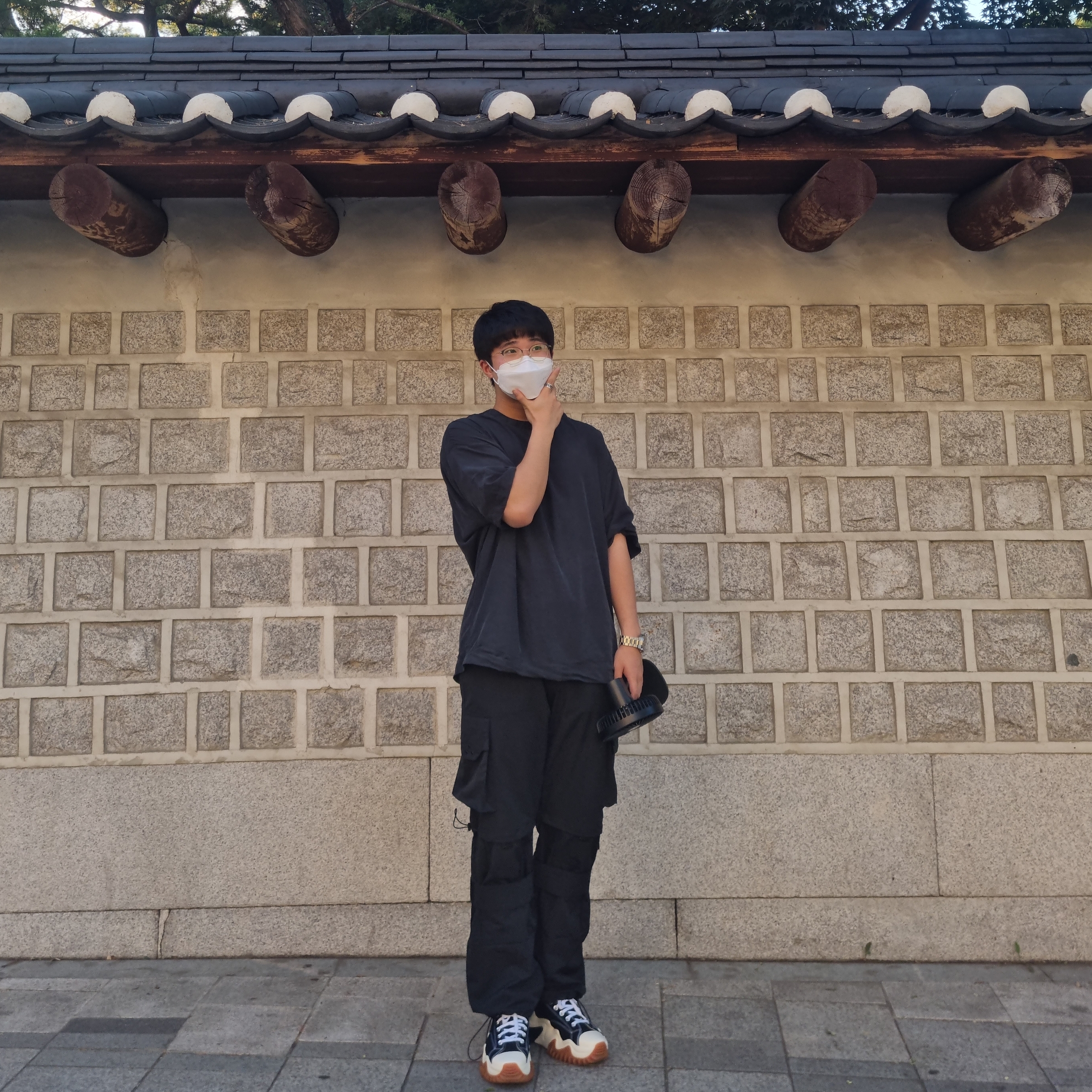 Converse Run Star Motion High Black 착용 스타일