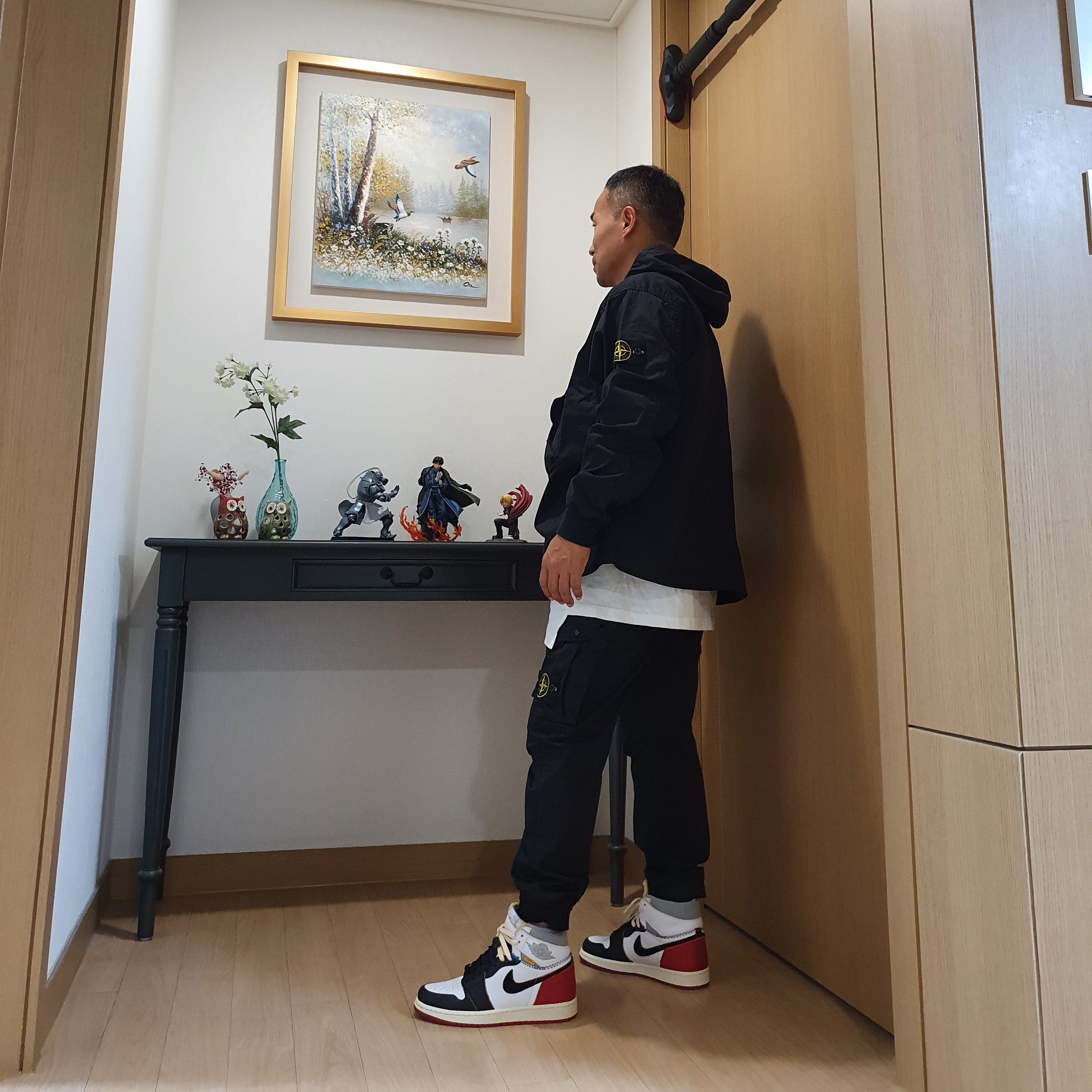 Jordan 1 x Union Retro High Black Toe 착용 스타일